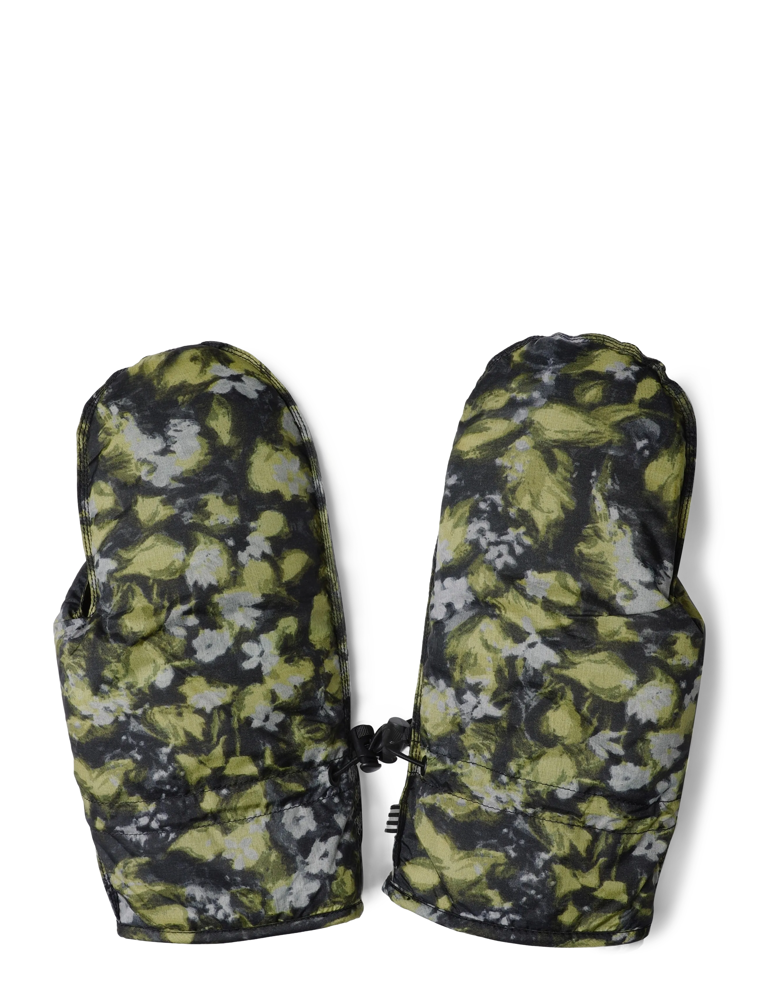 Mads Nørgaard Light Ripstop Pillow AOP Glove - Handsker & Vanter - FLORA AOP / green