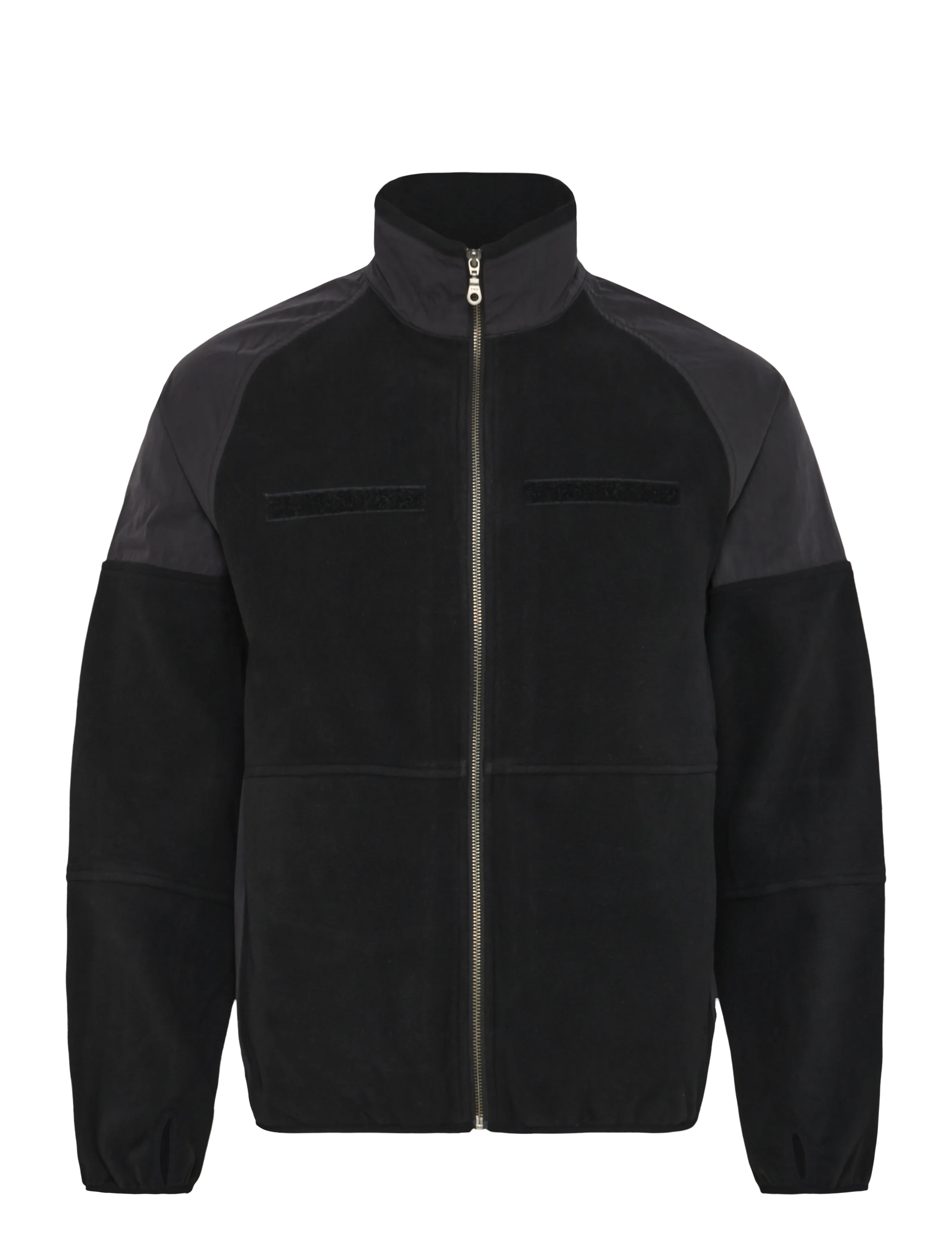 Mads Nørgaard Fleece Contrast Jacket - Nach Anlass kaufen - BLACK / black