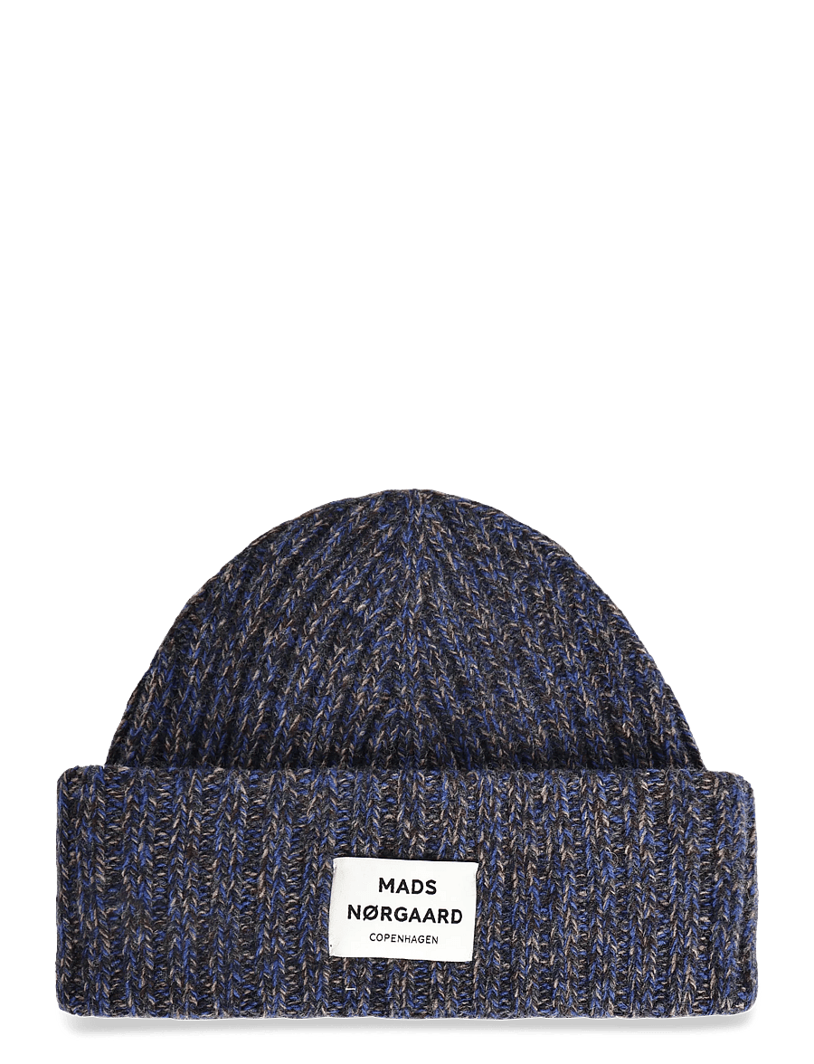 Mads Nørgaard - Charlotte Frida Beanie - beanies - sky captain melange - 0