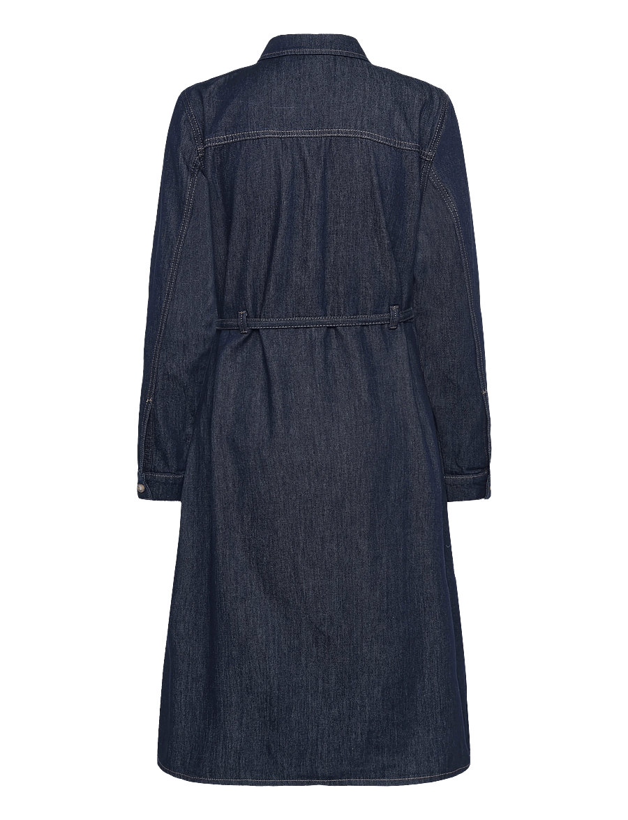 Mads Nørgaard - Cosy Denim Svanil Dress - jeanskleider - rinse - 2