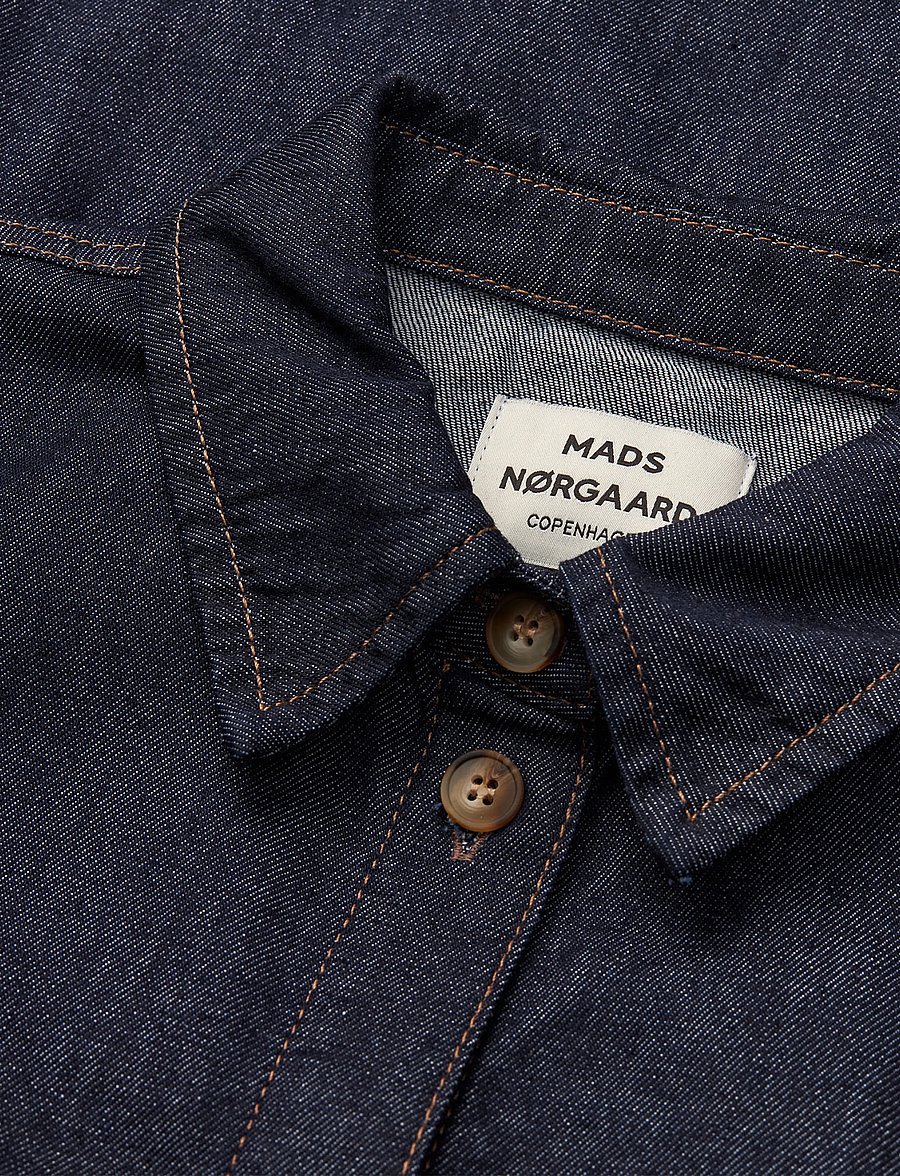 Mads Nørgaard - Cosy Denim Svanil Dress - denimkjoler - rinse - 3