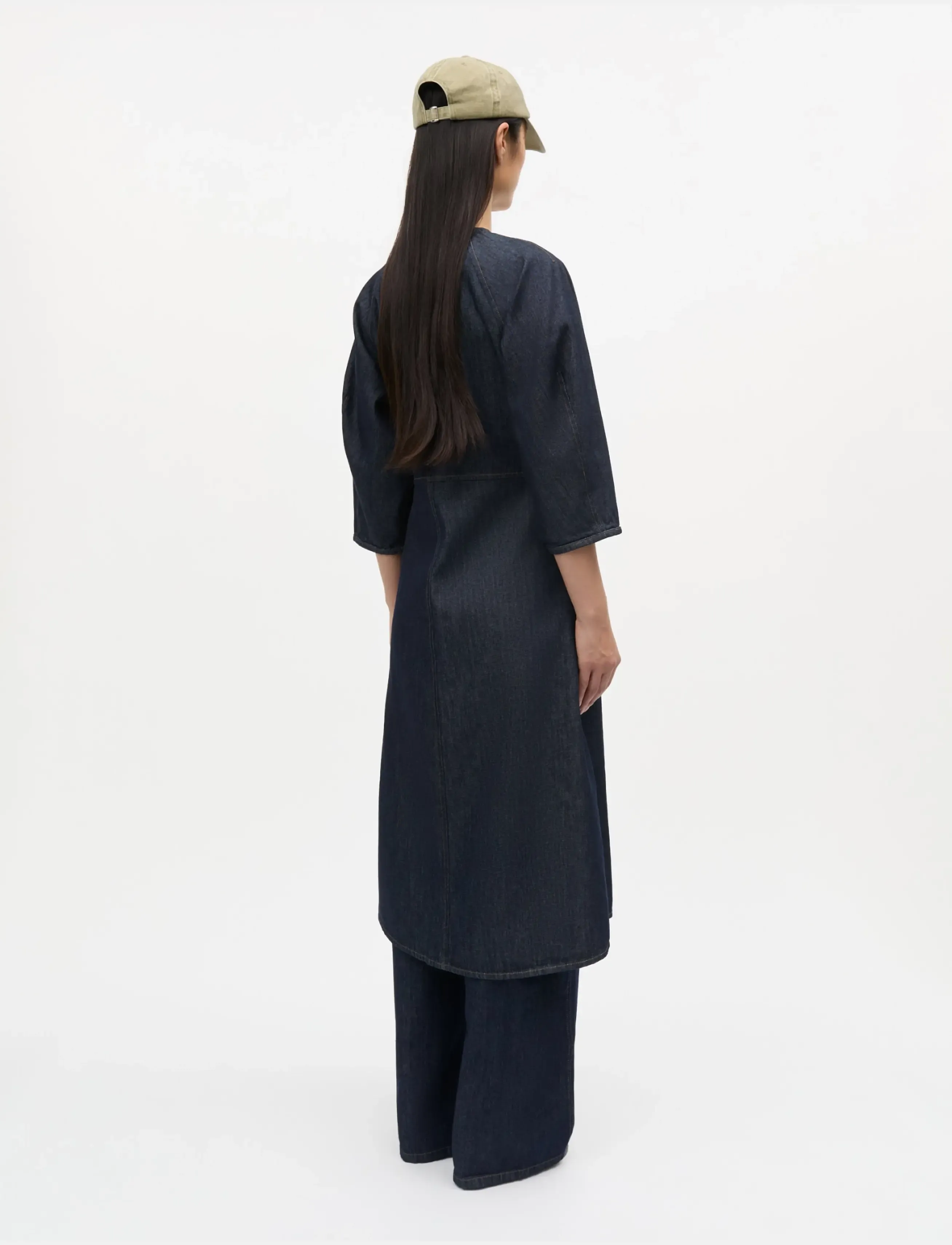Mads Nørgaard - Cosy Denim Gudrun Dress - denimkjoler - rinse - 2