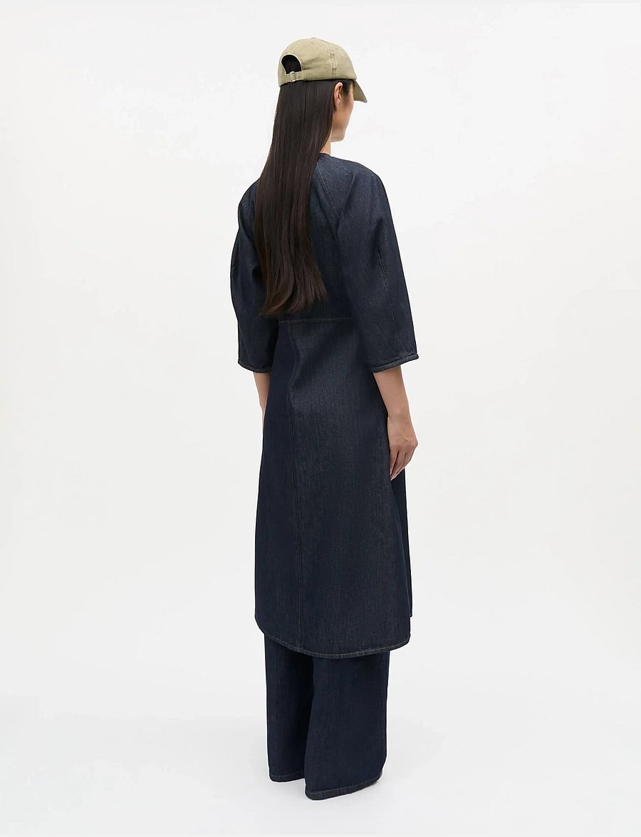 Mads Nørgaard - Cosy Denim Gudrun Dress - jeanskleider - rinse - 2