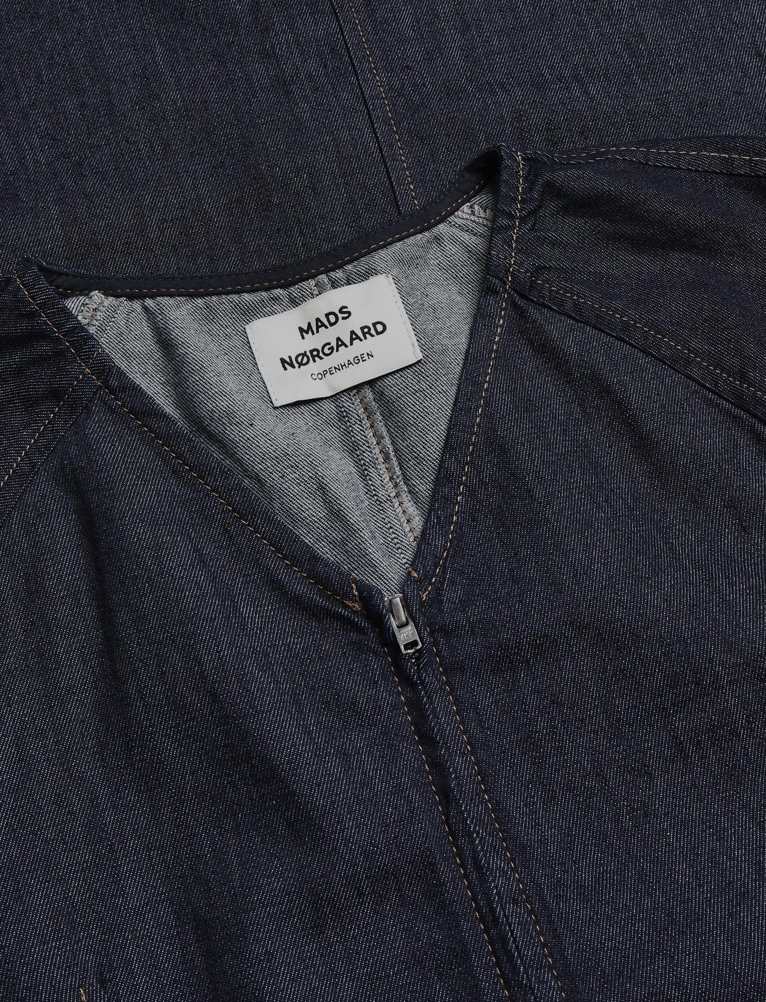 Mads Nørgaard - Cosy Denim Gudrun Dress - denimkjoler - rinse - 4