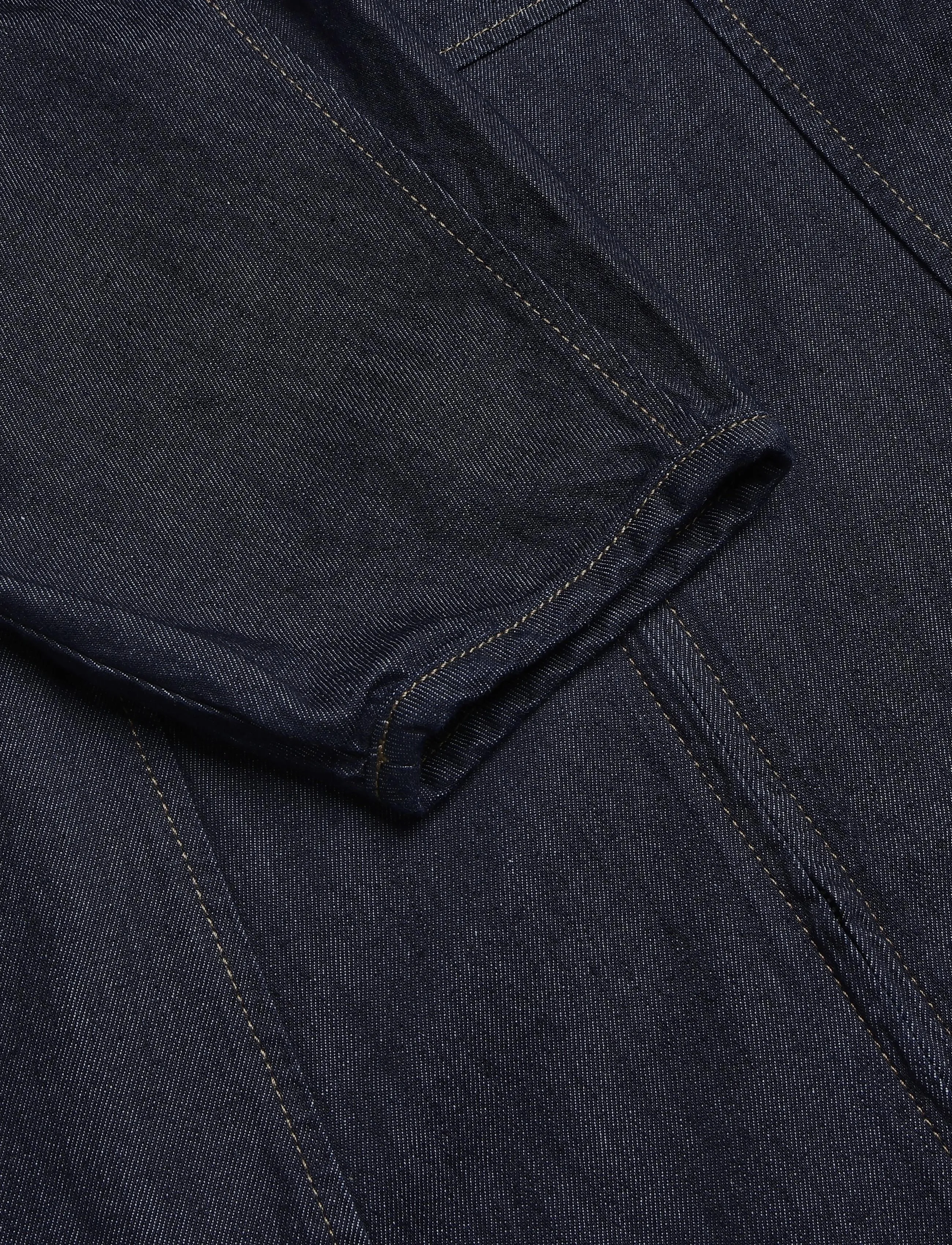 Mads Nørgaard - Cosy Denim Gudrun Dress - denimkjoler - rinse - 5