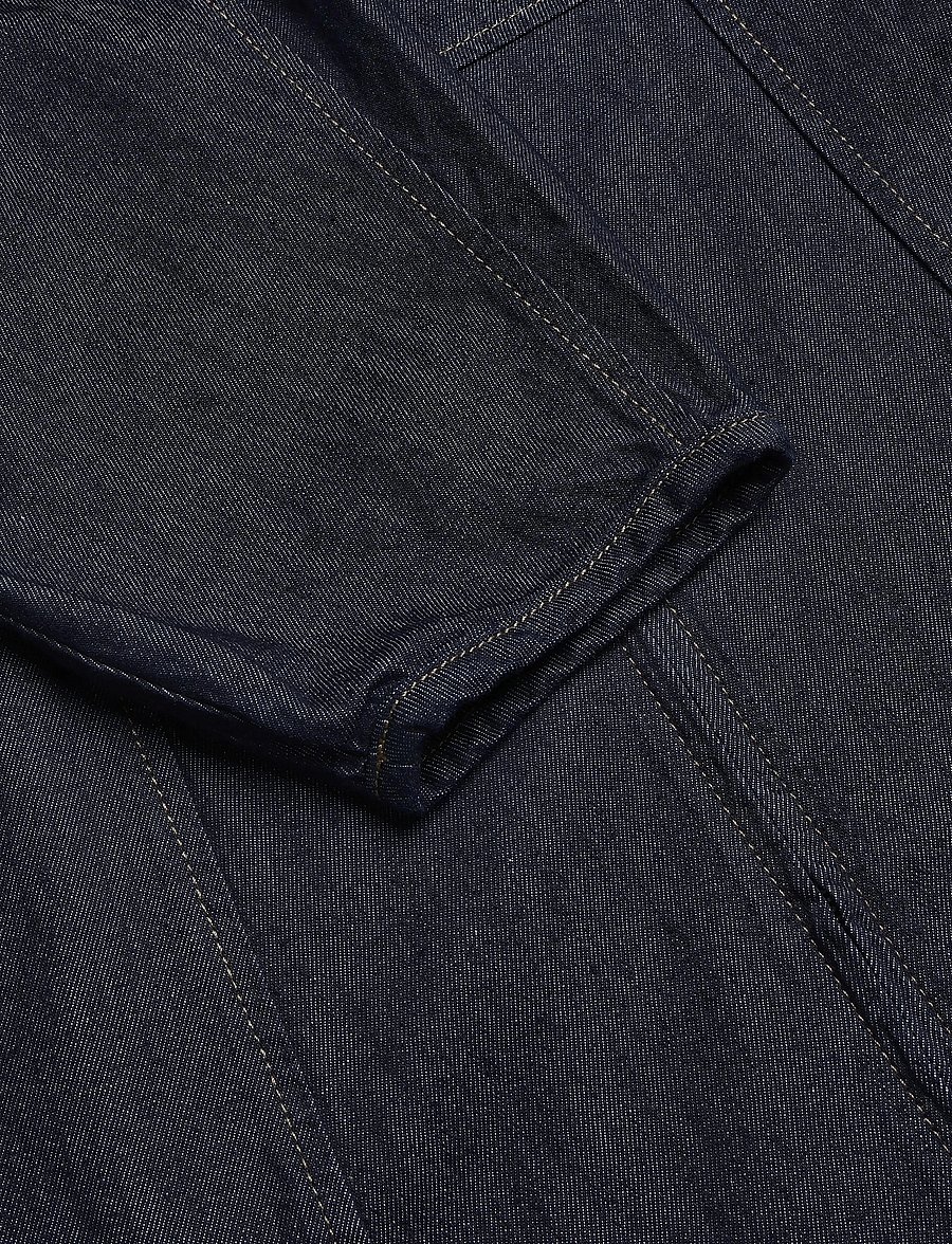 Mads Nørgaard - Cosy Denim Gudrun Dress - farkkumekot - rinse - 5