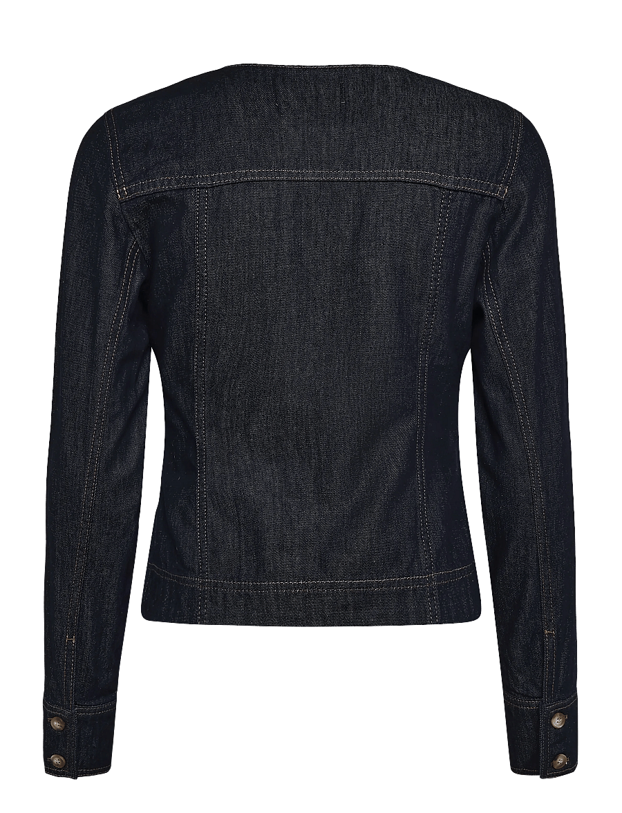 Mads Nørgaard - Cosy Denim Maya Shirt - jeansskjortor - rinse - 2