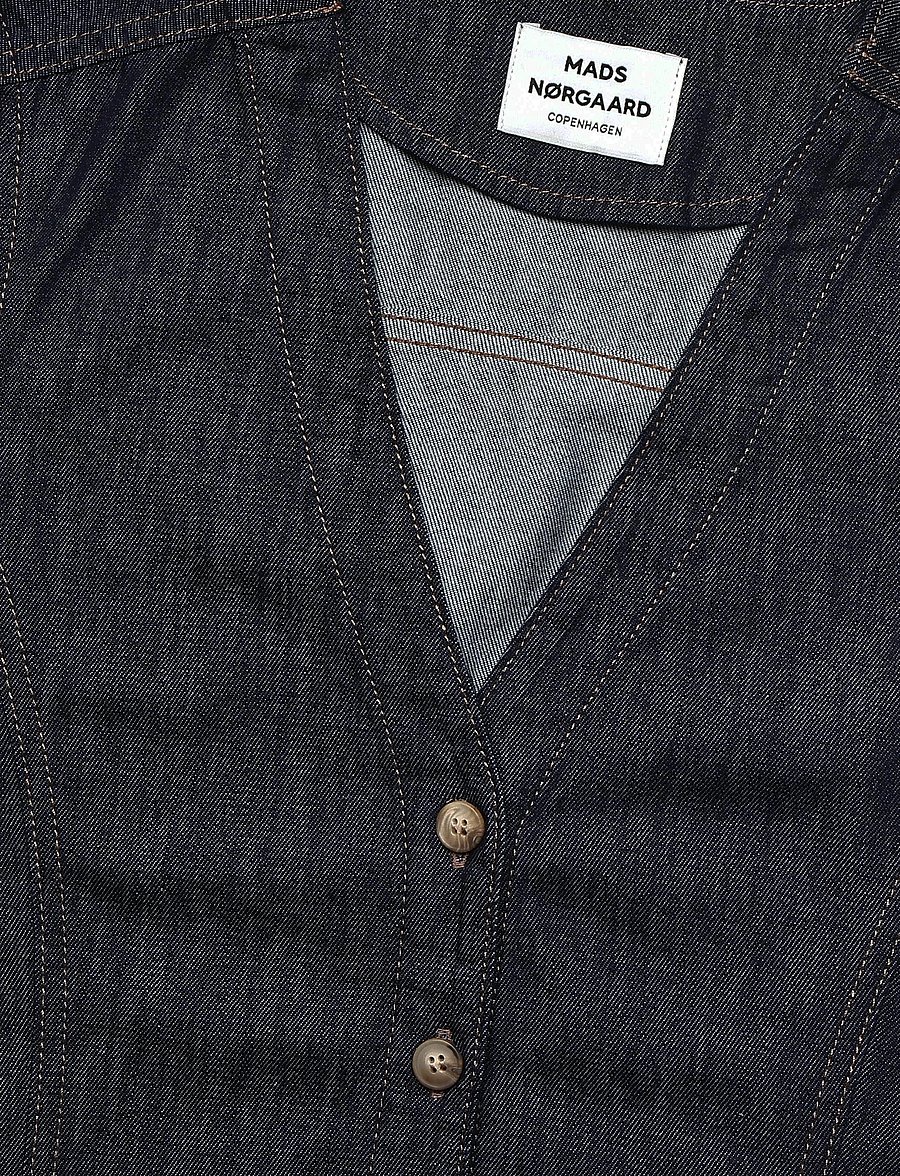Mads Nørgaard - Cosy Denim Maya Shirt - jeansskjortor - rinse - 4