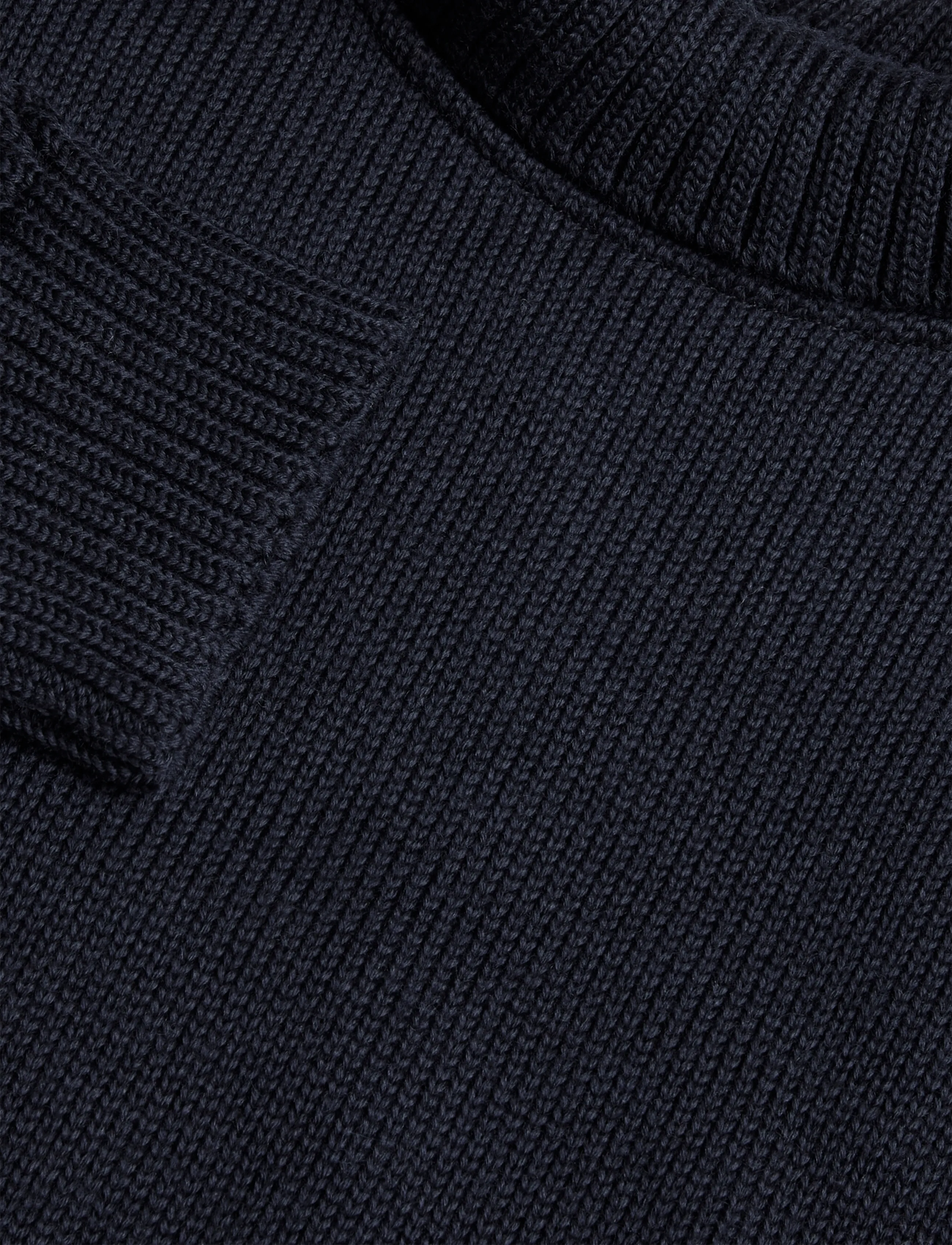 Mads Nørgaard - Wool Berthe Turtleneck Sweater - striktrøjer - sky captain - 2