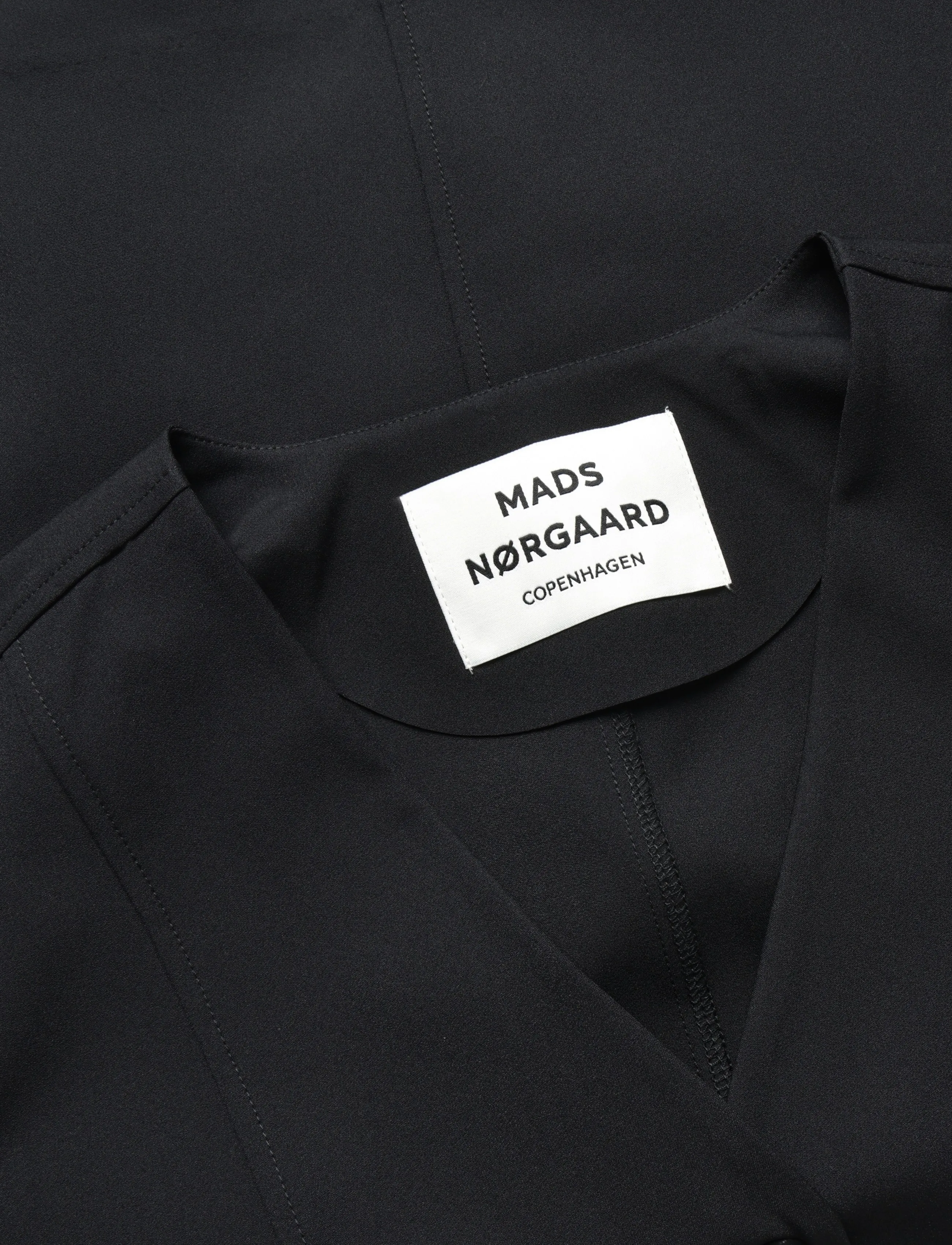 Mads Nørgaard - Stretchy Nylon Sara Jacket - Üherealised pintsakud - black - 2