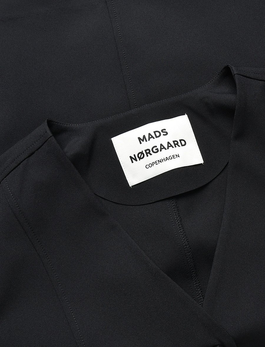 Mads Nørgaard - Stretchy Nylon Sara Jacket - Üherealised pintsakud - black - 2