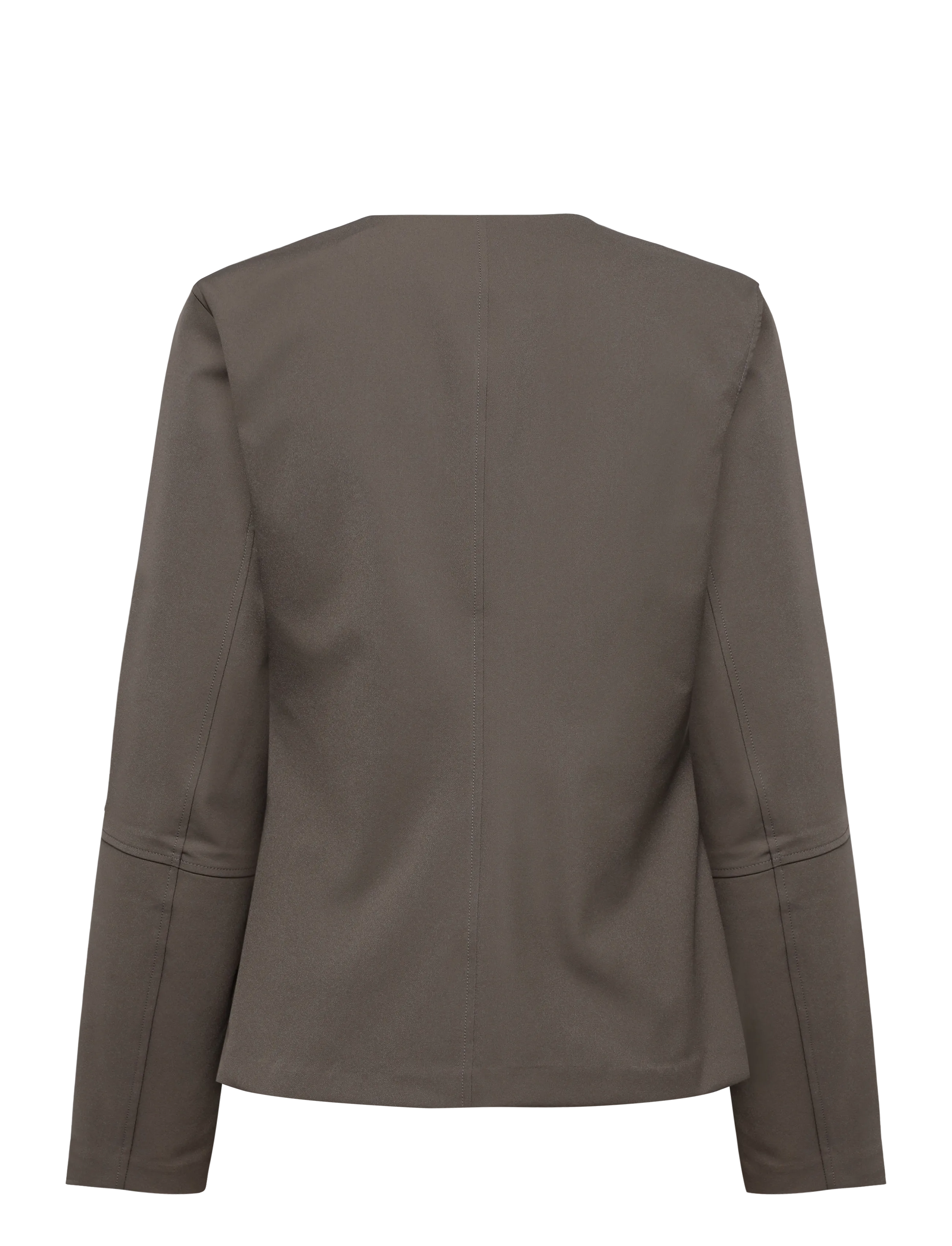 Mads Nørgaard - Stretchy Nylon Sara Jacket - Üherealised pintsakud - tarmac - 2