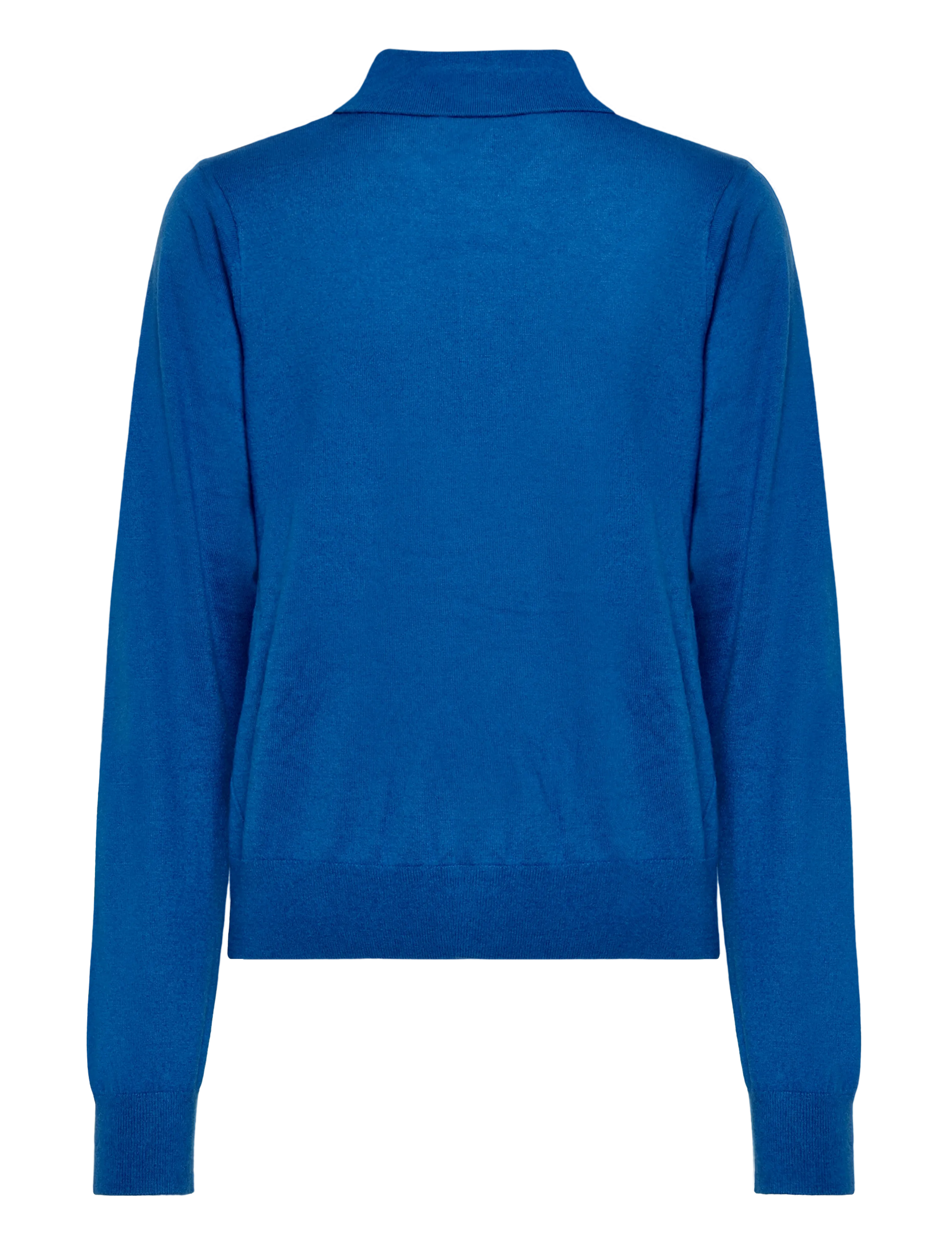Mads Nørgaard - Fine Merino Rosa Polo Knit - kampsunid - lapis blue - 1