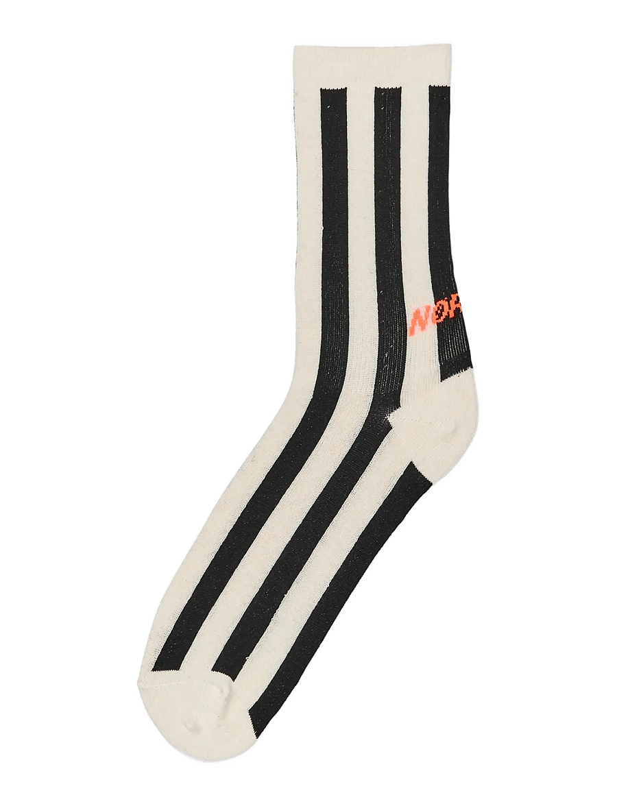 Mads Nørgaard - Antonella Sock Single - normale socken - black/vanilla ice - 0