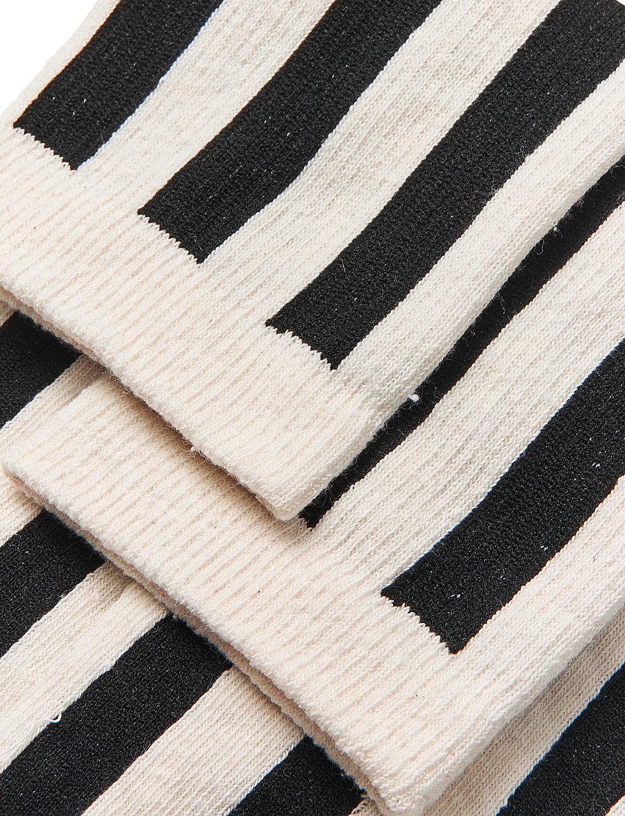 Mads Nørgaard - Antonella Sock Single - normale socken - black/vanilla ice - 1