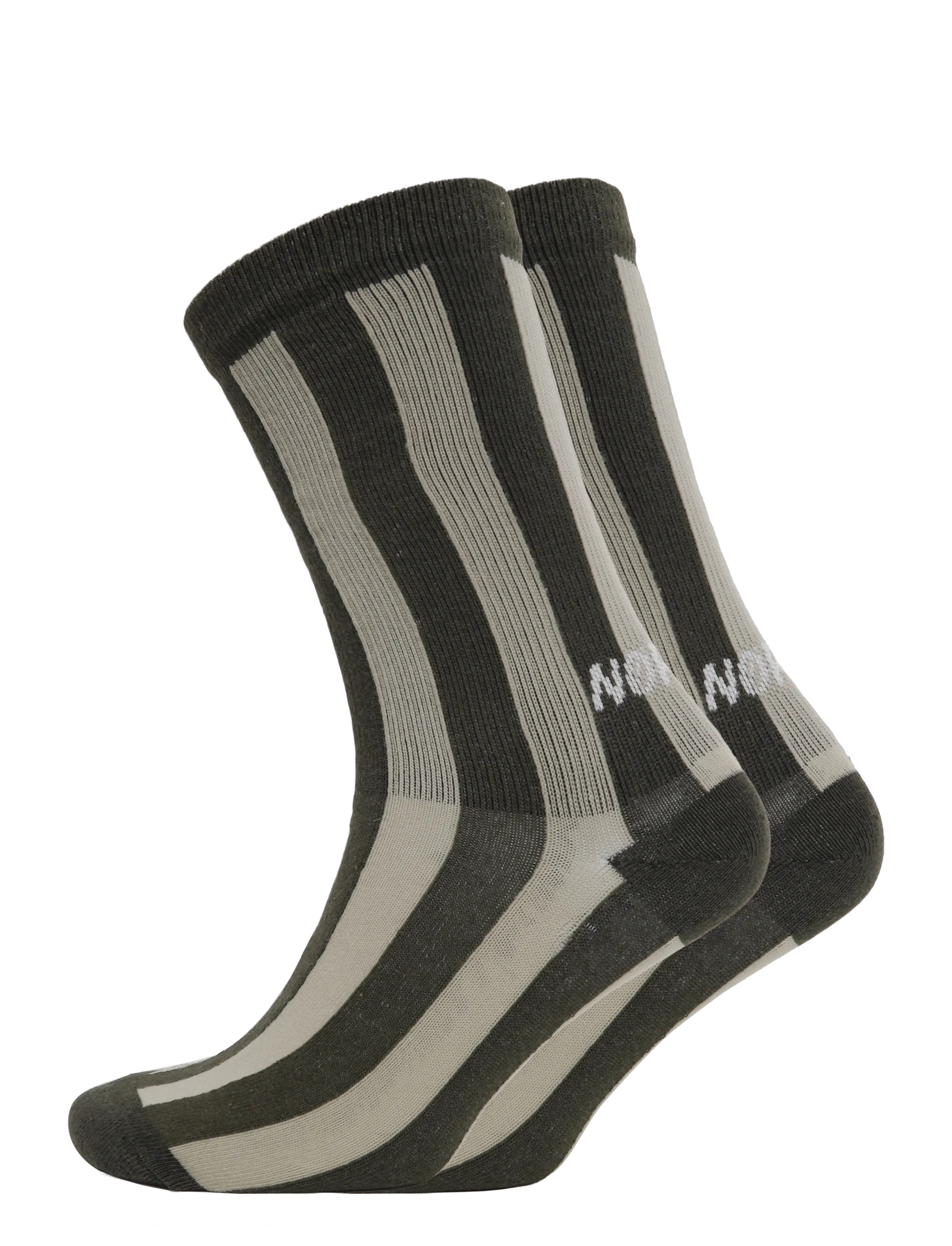 Mads Nørgaard Antonella Sock Single, One Size, Socks, Khakigrün - Regular Frauen