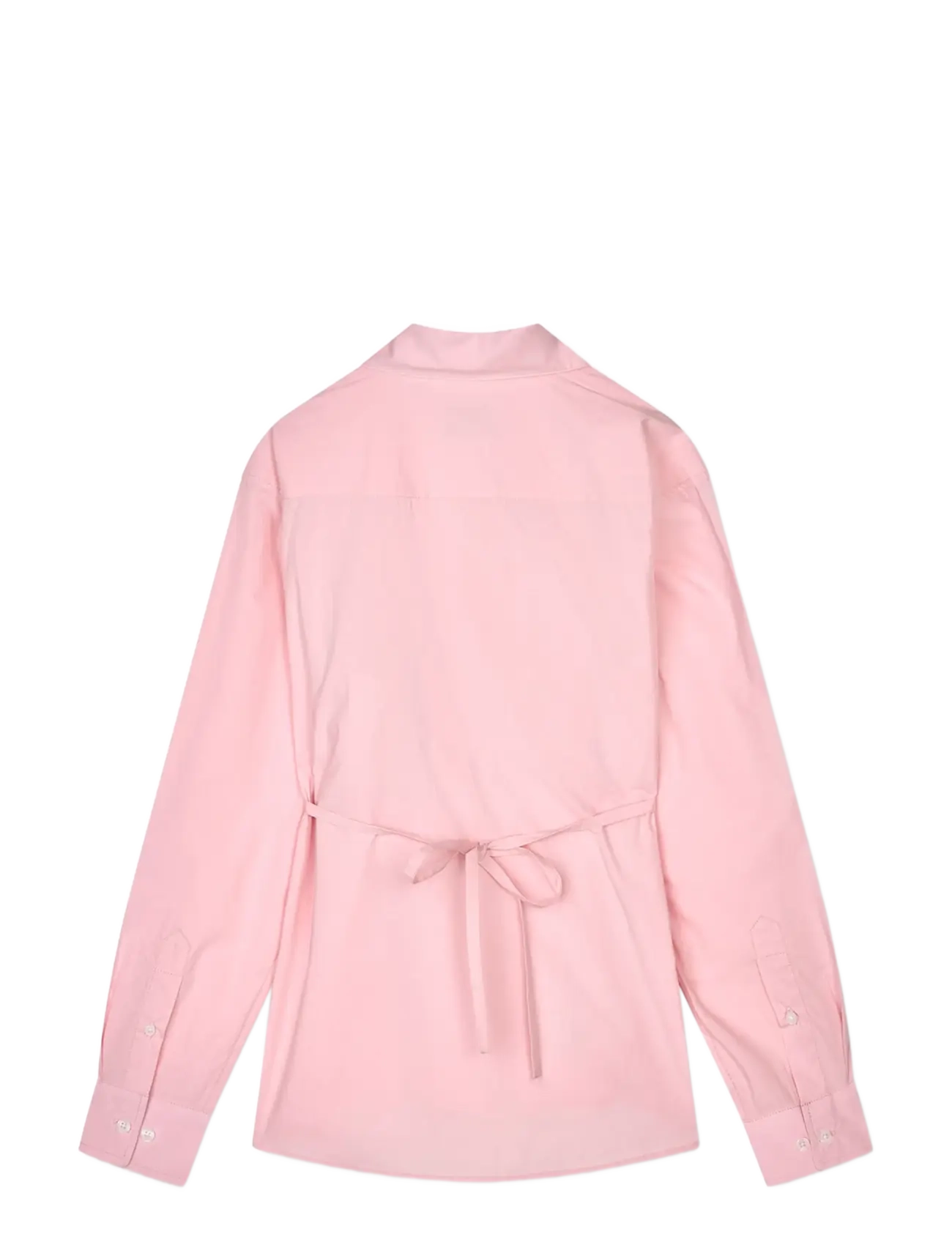 Mads Nørgaard - Peach Poplin Shelly Shirt - långärmade skjortor - fairy tale pink - 2