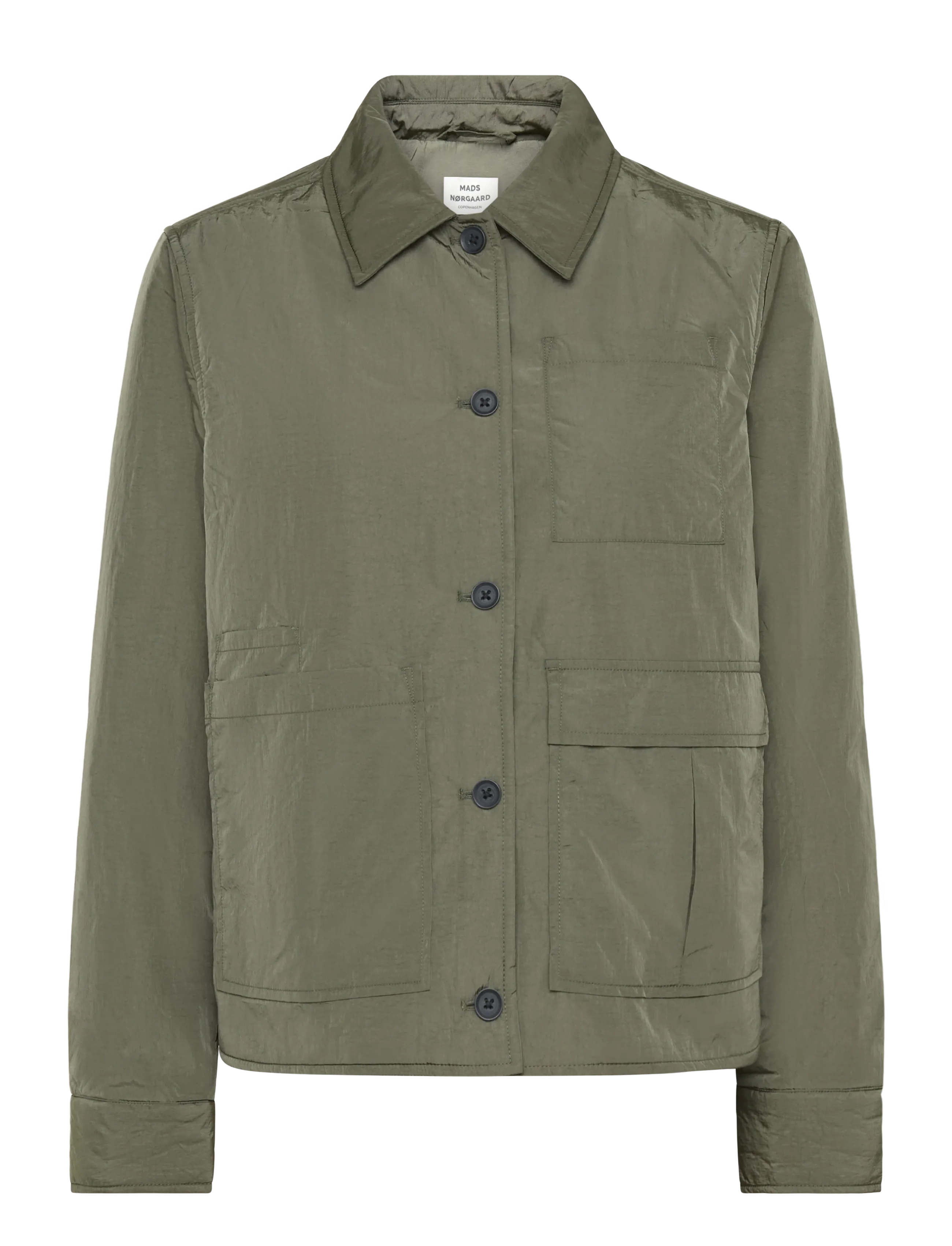 Mads Nørgaard Sherlon Mathilda Jacket - Danska märken - TARMAC / khaki/green
