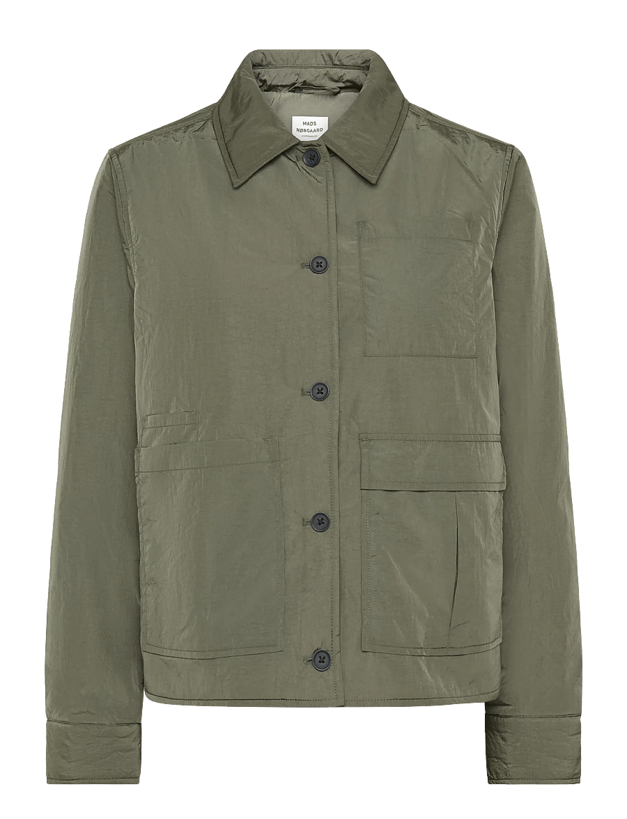 Mads Nørgaard - Sherlon Mathilda Jacket - utilityjackor - tarmac - 0