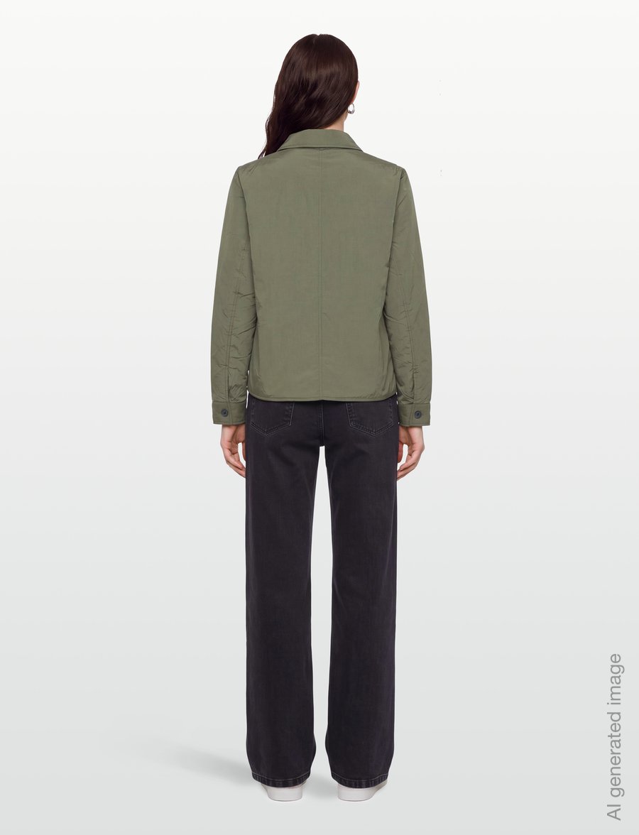 Mads Nørgaard - Sherlon Mathilda Jacket - utility-jacken - tarmac - 4