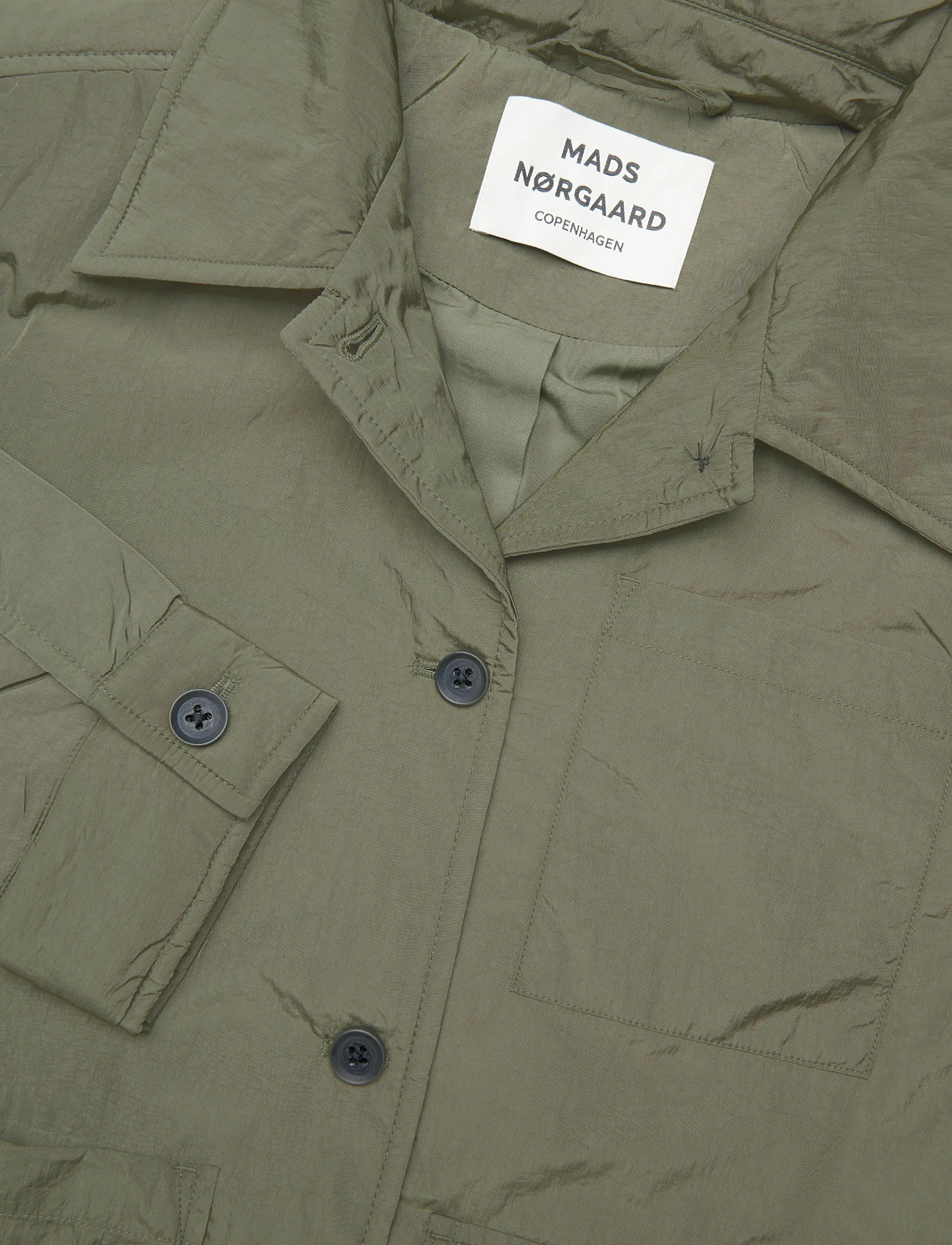 Mads Nørgaard - Sherlon Mathilda Jacket - utilityjackor - tarmac - 2