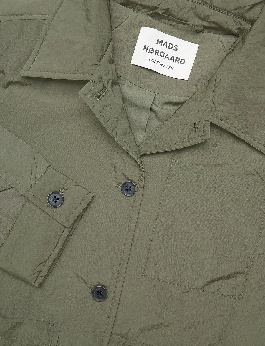 Mads Nørgaard - Sherlon Mathilda Jacket - utilityjackor - tarmac - 2