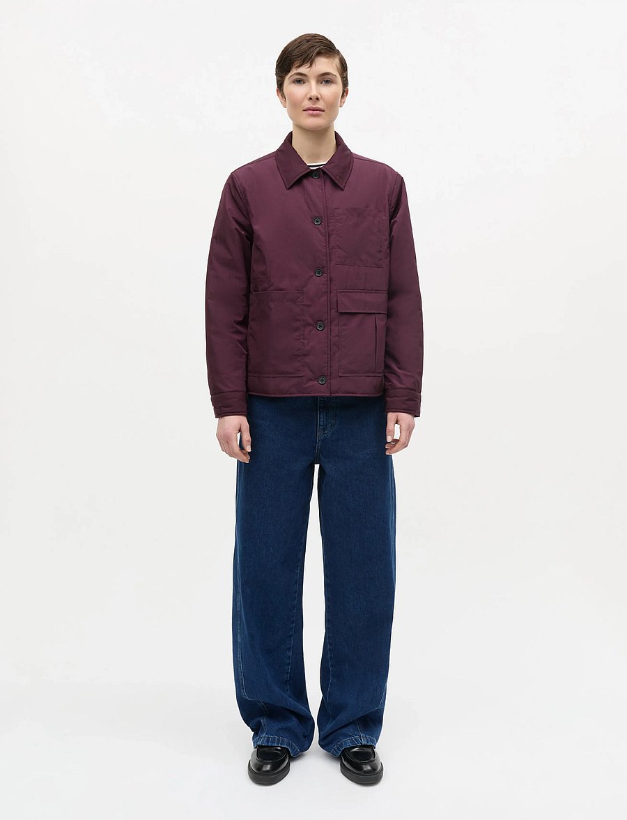 Mads Nørgaard - Sherlon Mathilda Jacket - utility-jacken - winetasting - 0