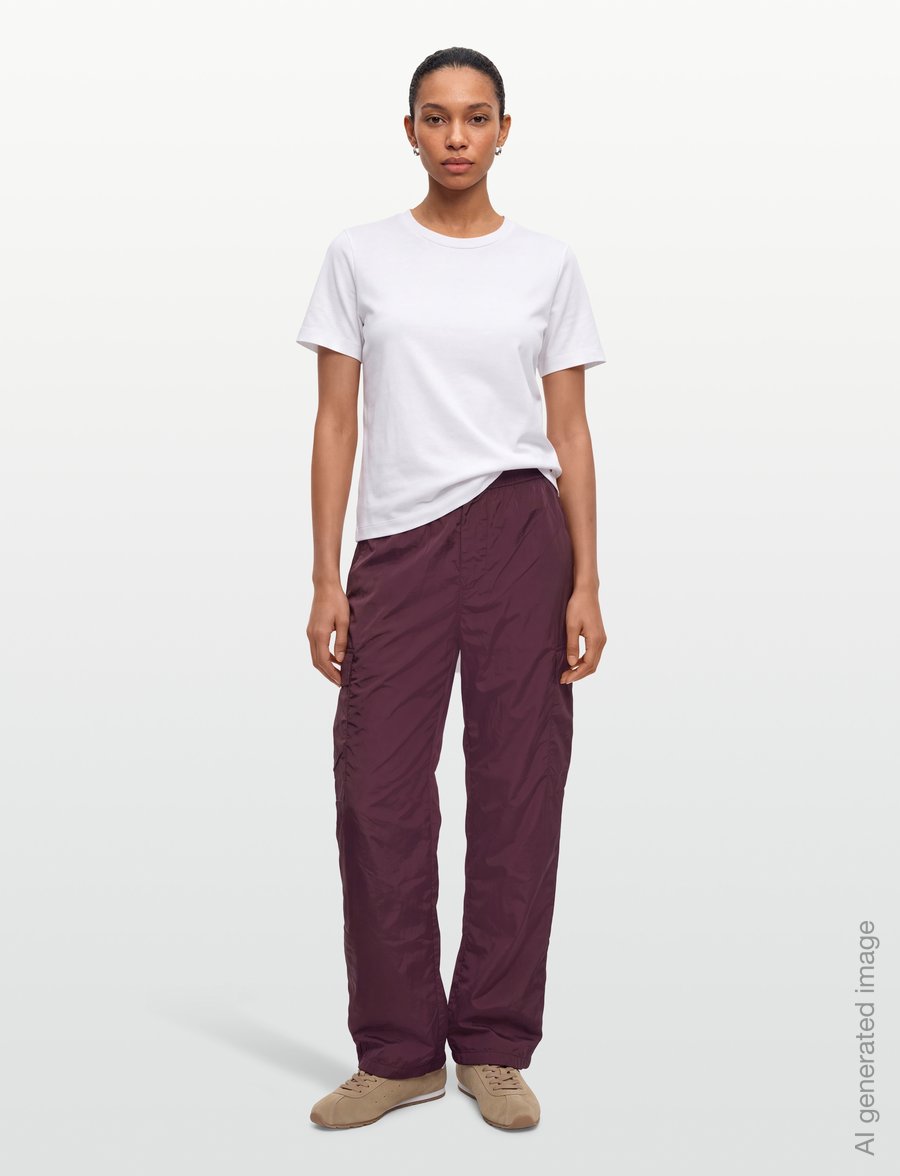 Mads Nørgaard - Sherlon Hella Pants - cargo-püksid - winetasting - 0