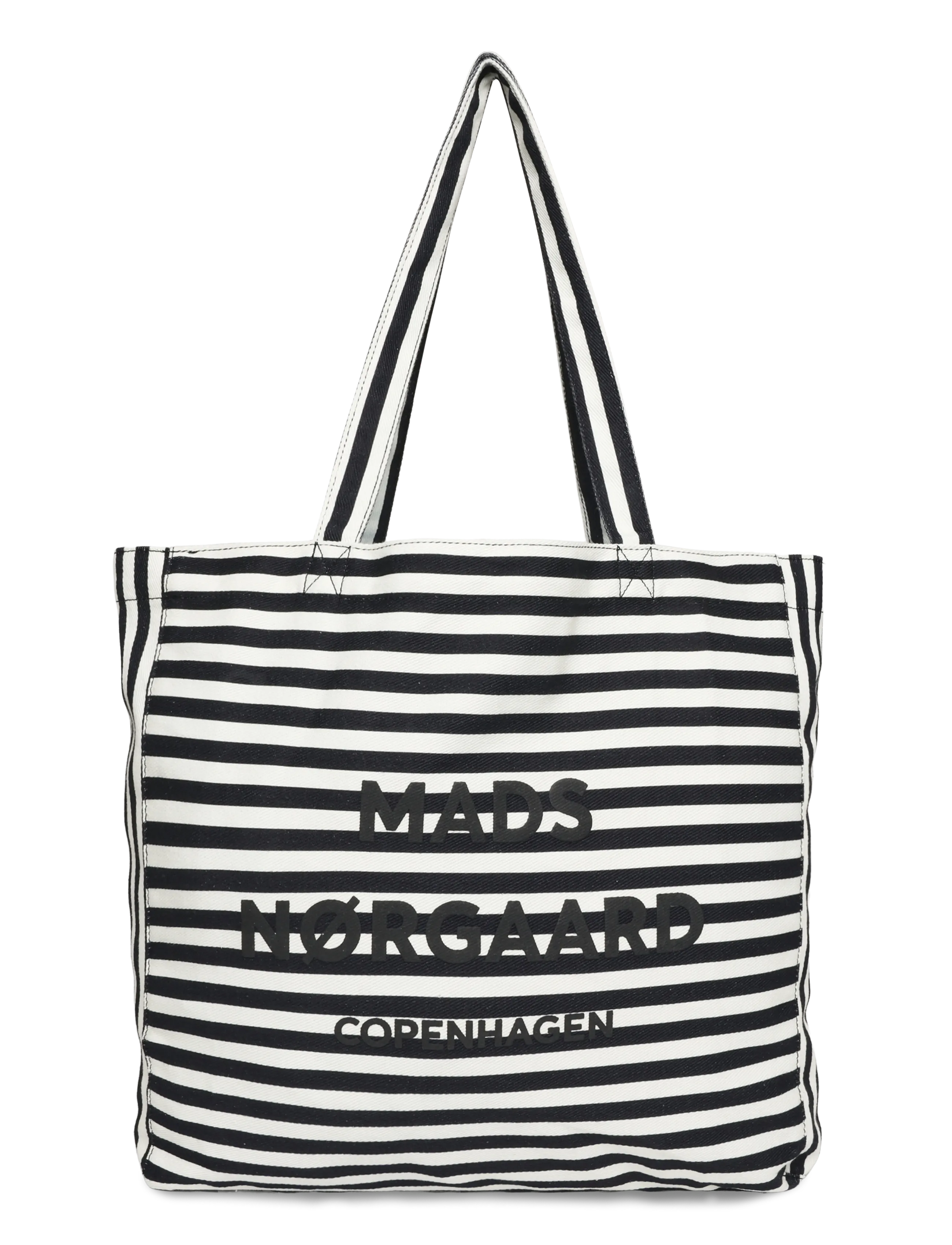 Mads Nørgaard Boutiqno Athene AOP Bag - Danska märken - STRIPE AOP/BLACK / black