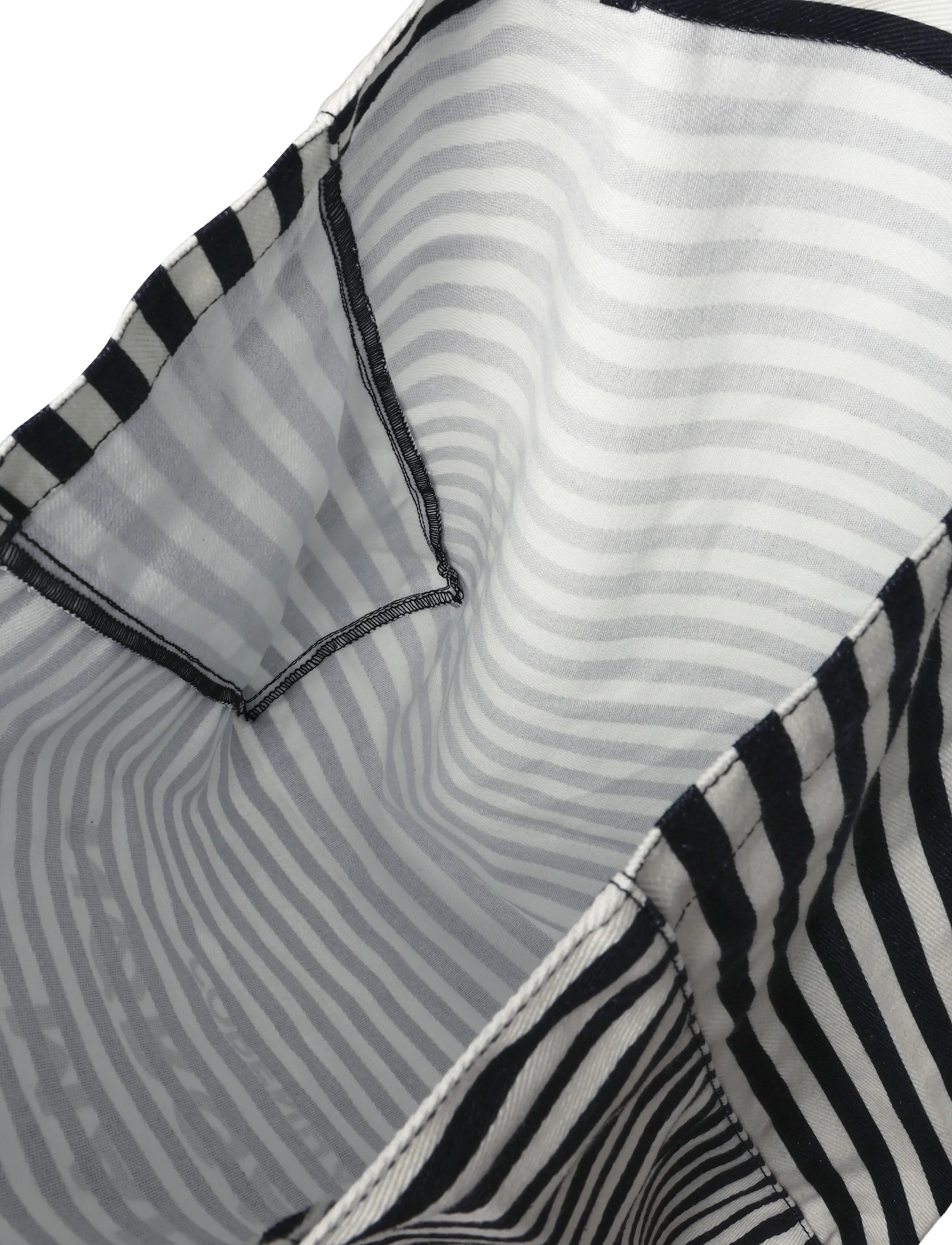 Mads Nørgaard - Boutiqno Athene AOP Bag - shoppingväskor - stripe aop/black - 5