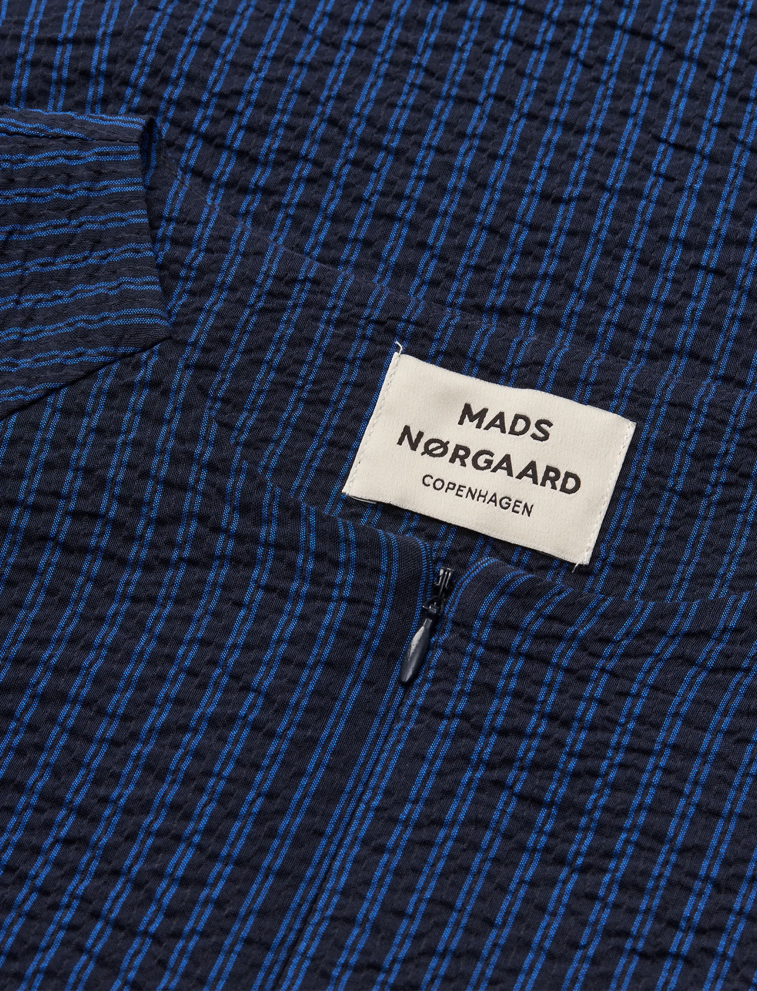 Mads Nørgaard - Soft Crease Edel Dress - midi kjoler - sky captain/lapis blue - 3
