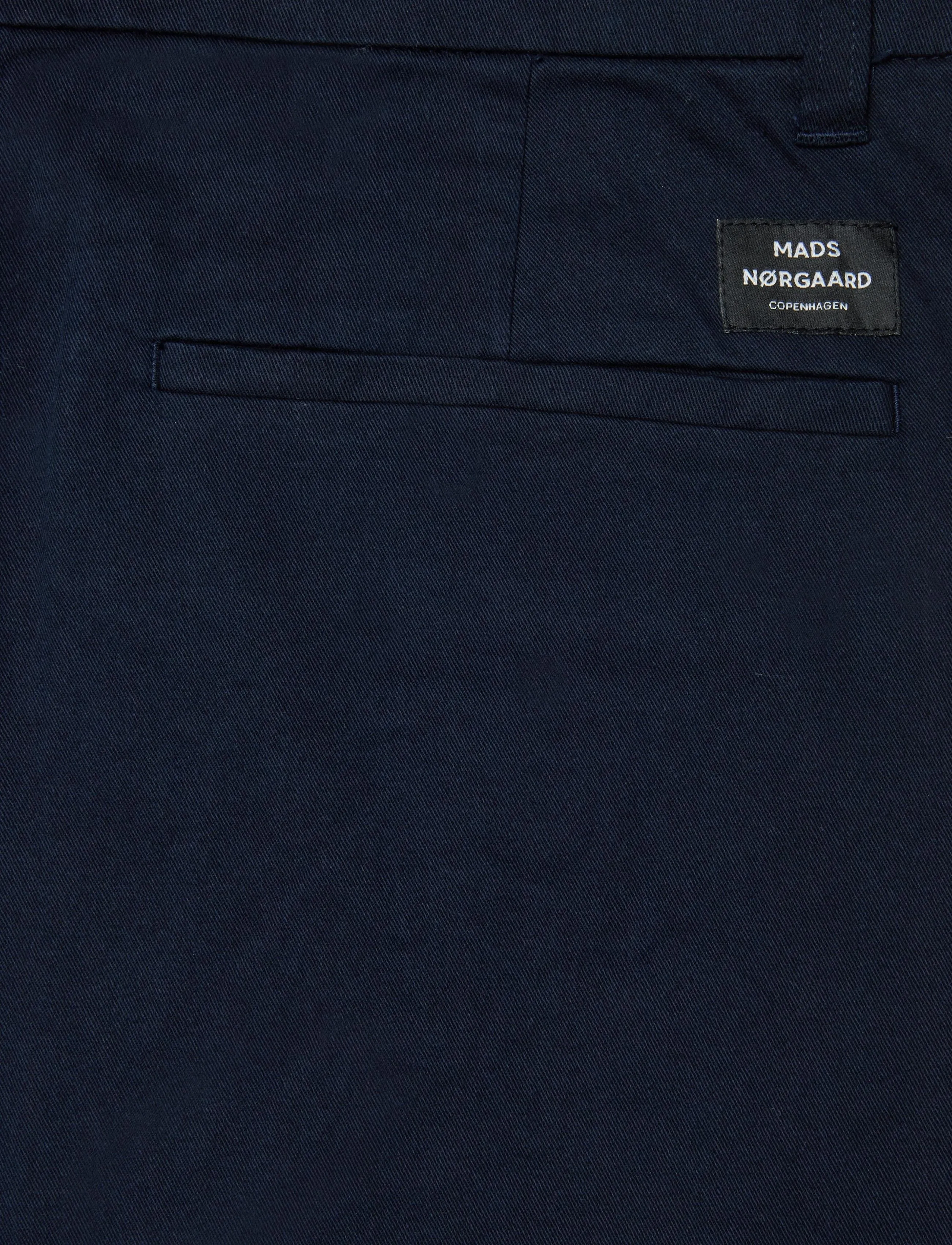 Mads Nørgaard - Cotton Twill Stretch Elias Pants - chinos - sky captain - 4
