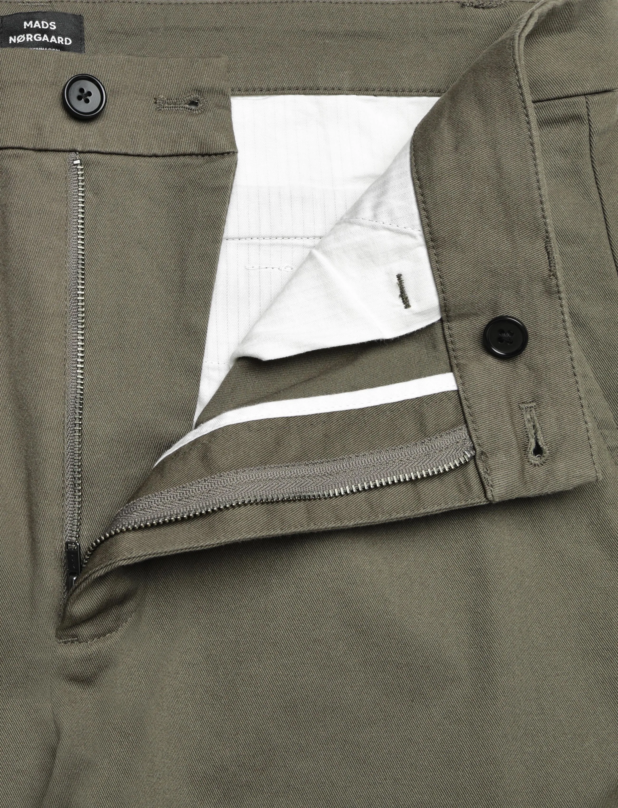 Mads Nørgaard - Cotton Twill Stretch Elias Pants - chinos - tarmac - 3