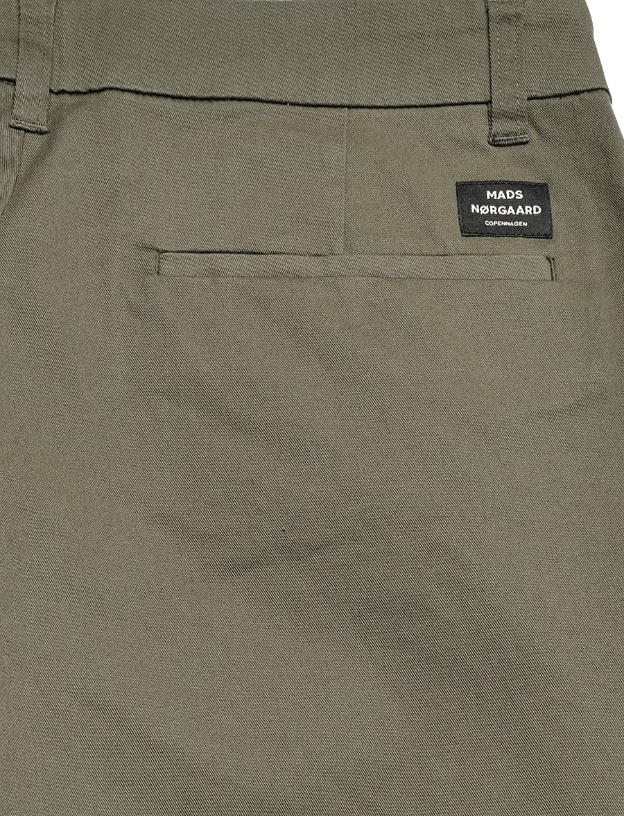 Mads Nørgaard - Cotton Twill Stretch Elias Pants - chinos - tarmac - 5