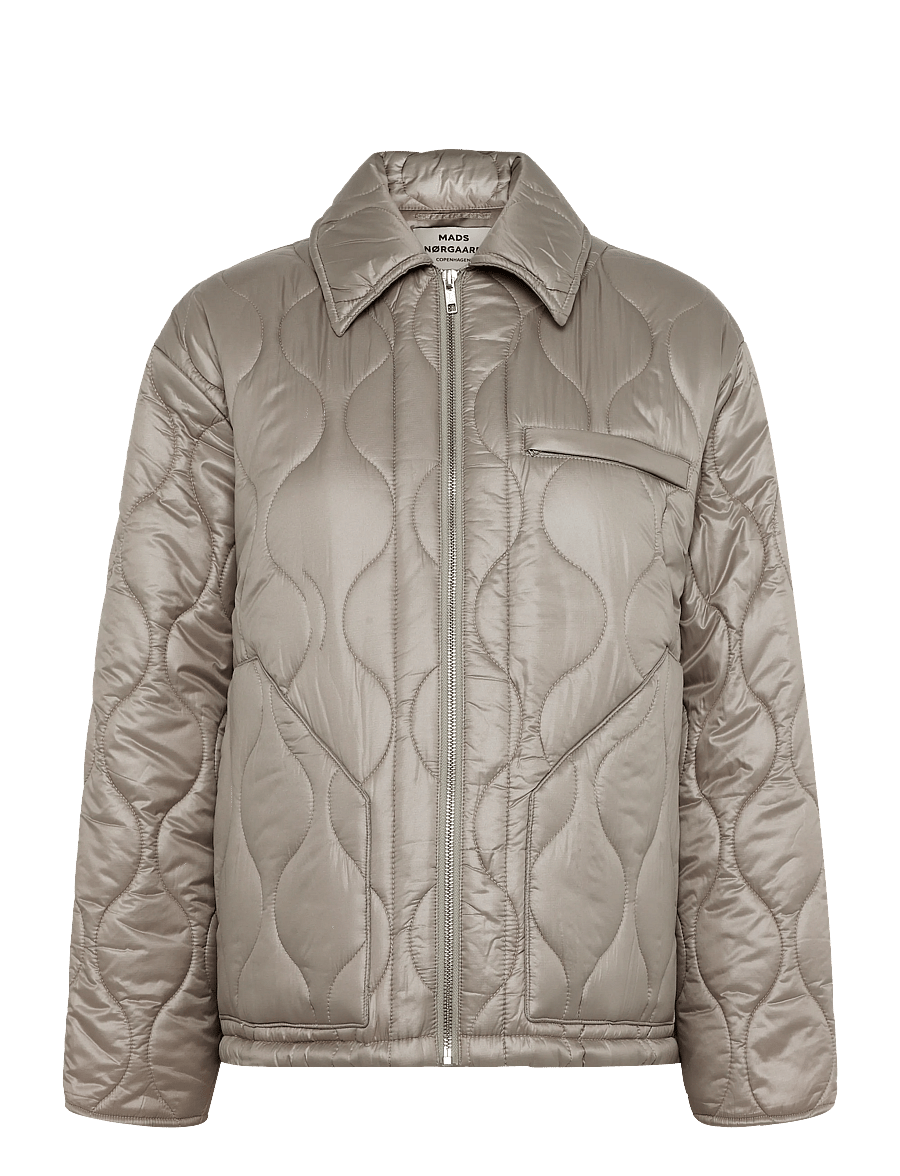 Mads Nørgaard - Shiny Ripstop Flora Jacket - steppjacken - seneca rock - 0