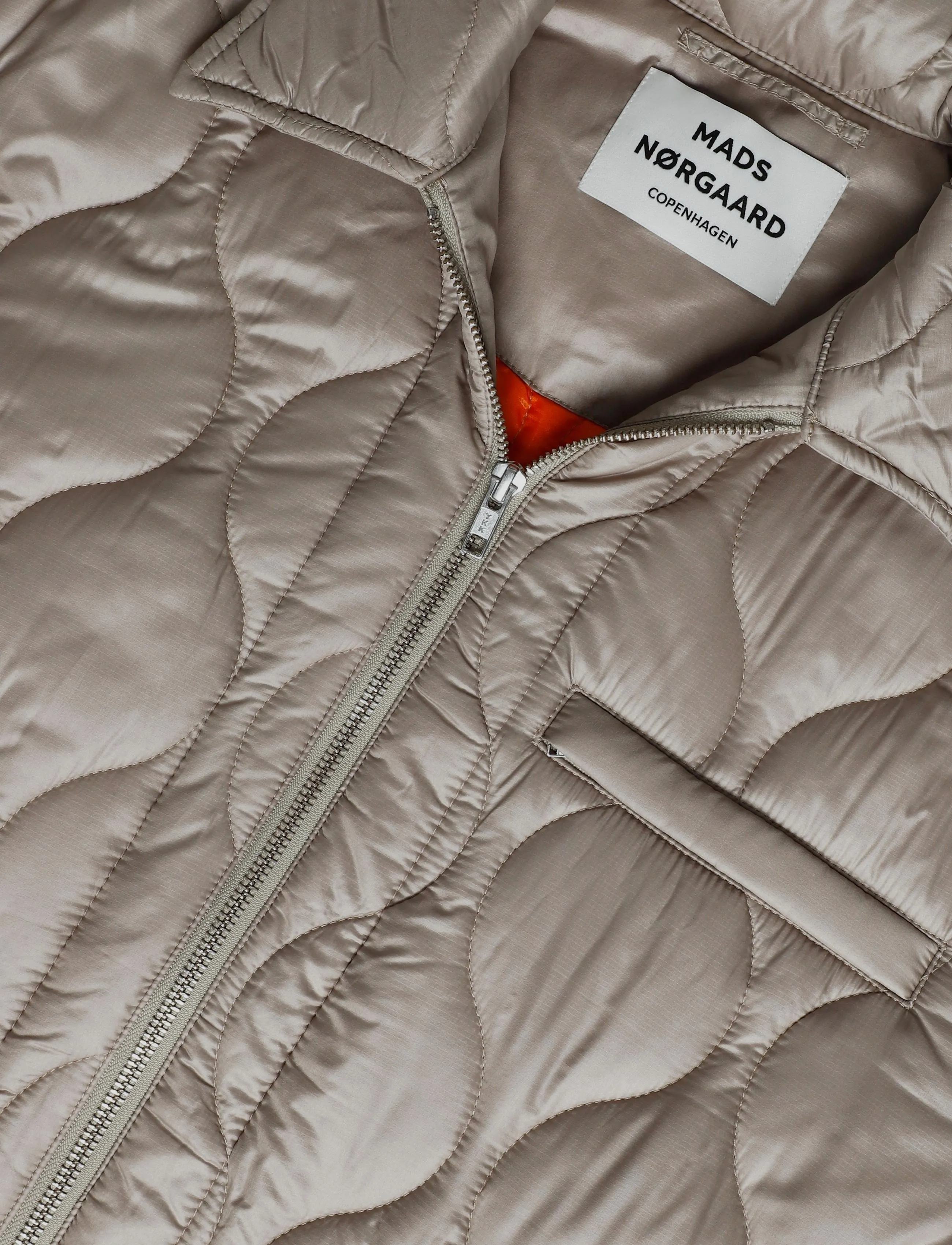 Mads Nørgaard - Shiny Ripstop Flora Jacket - steppjacken - seneca rock - 2