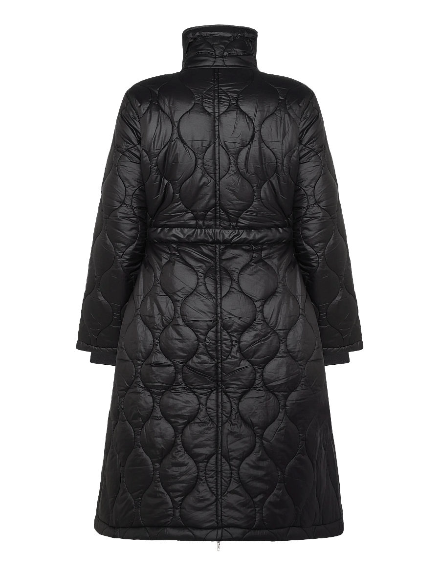 Mads Nørgaard - Shiny Ripstop Lizzo Coat - winterjacken - black - 1