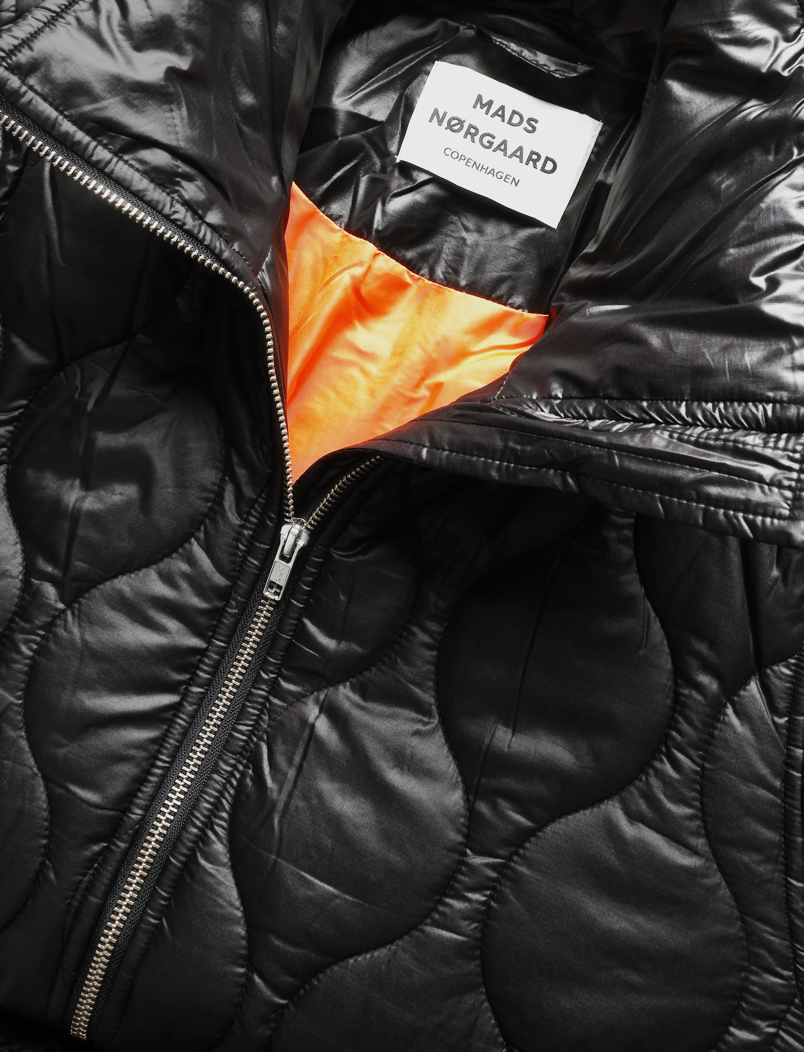 Mads Nørgaard - Shiny Ripstop Lizzo Coat - winterjacken - black - 2