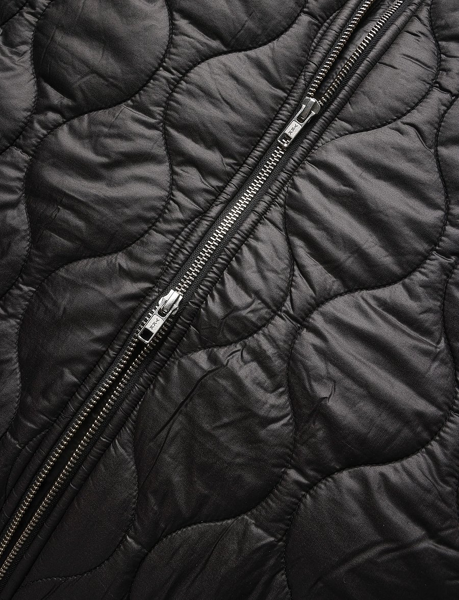 Mads Nørgaard - Shiny Ripstop Lizzo Coat - winterjacken - black - 3
