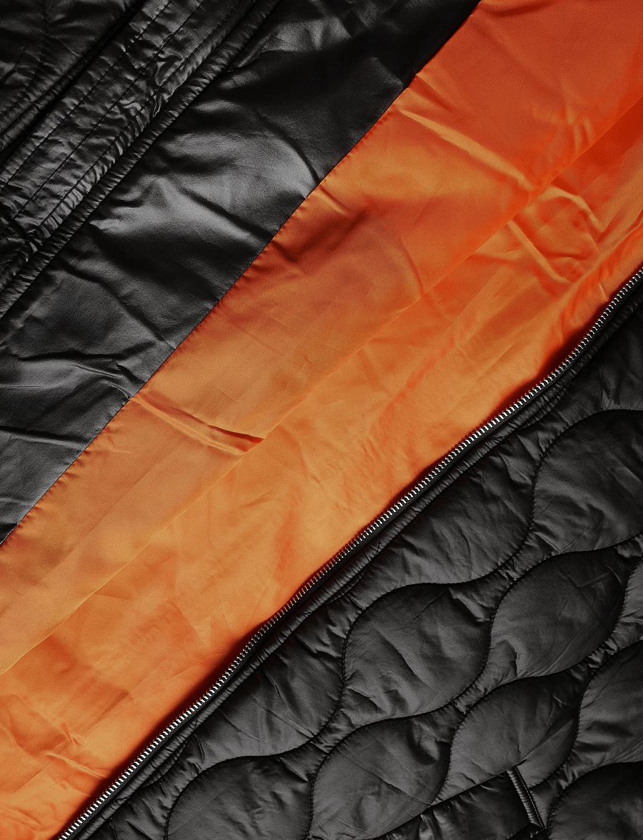 Mads Nørgaard - Shiny Ripstop Lizzo Coat - winterjacken - black - 4