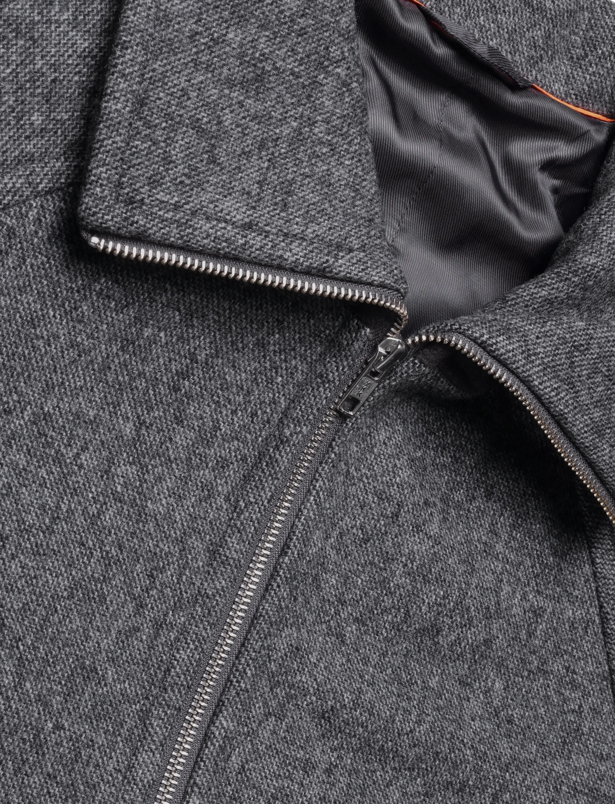 Mads Nørgaard - Bond Wool Lotta Jacket - wolljacken - dark grey melange - 2