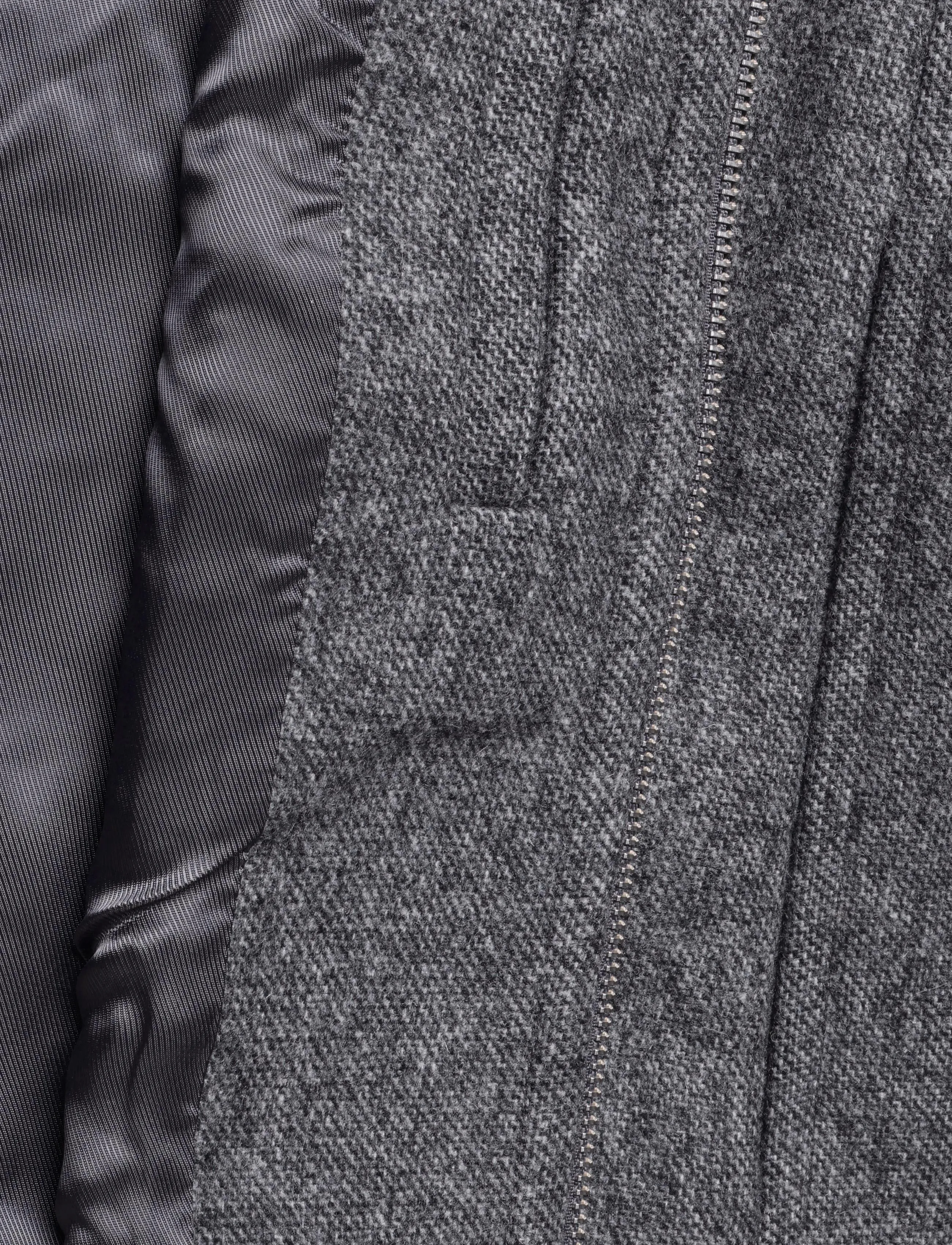 Mads Nørgaard - Bond Wool Lotta Jacket - wolljacken - dark grey melange - 4