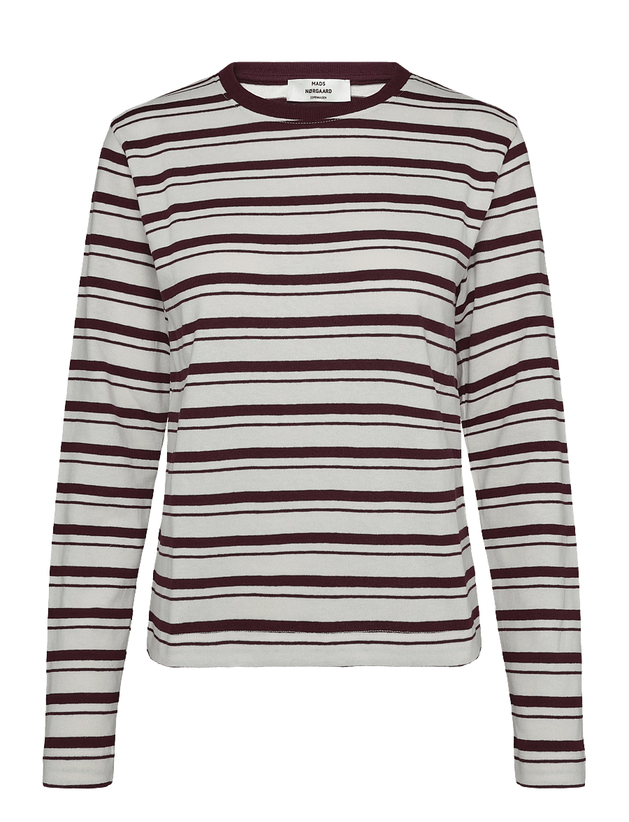 Mads Nørgaard - Pablo Maggie Tee LS - pikkade varrukatega topid - vanilla ice/winetasting - 1