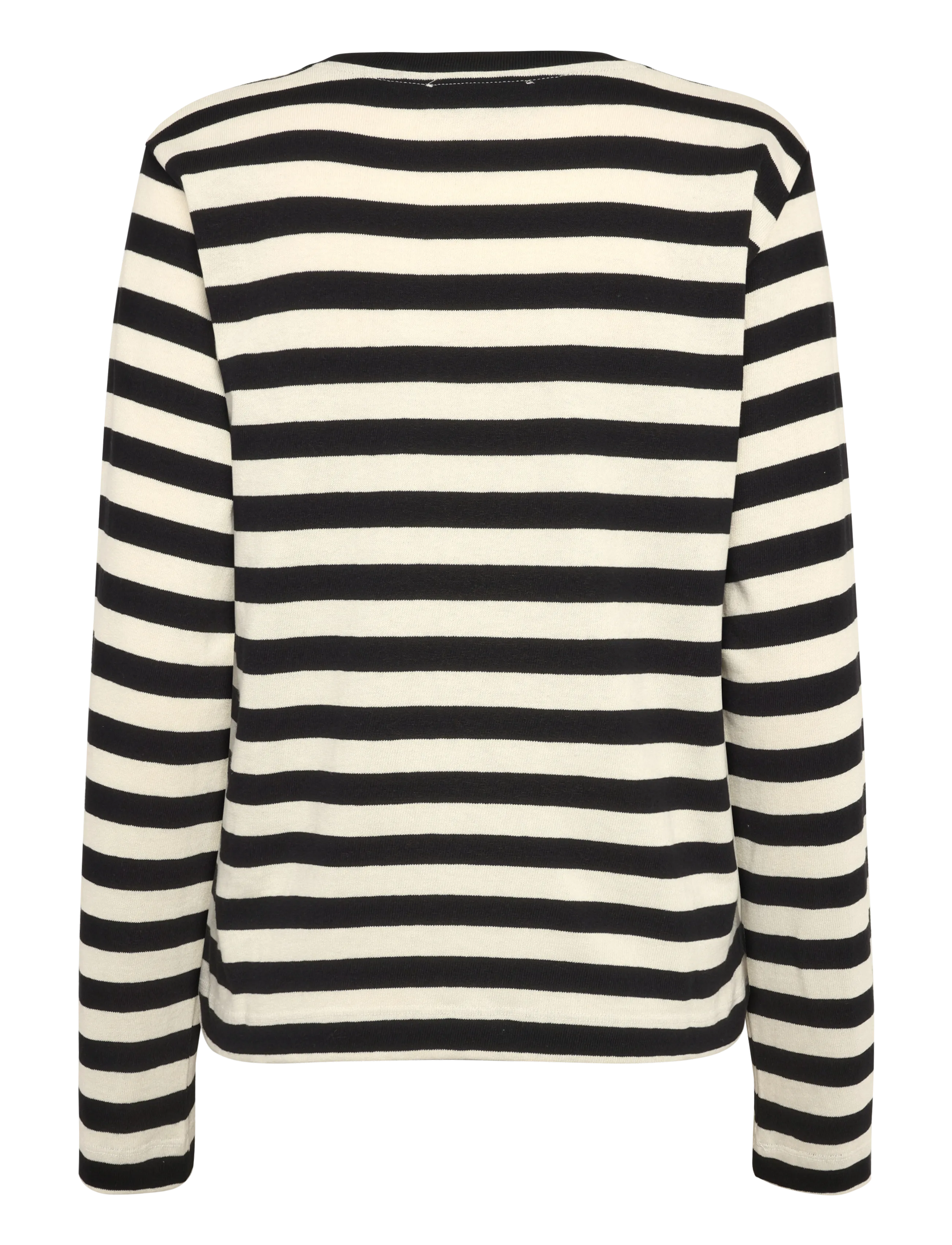 Mads Nørgaard - Pablo Maggie Tee LS - langærmede toppe - vanilla ice/black - 1