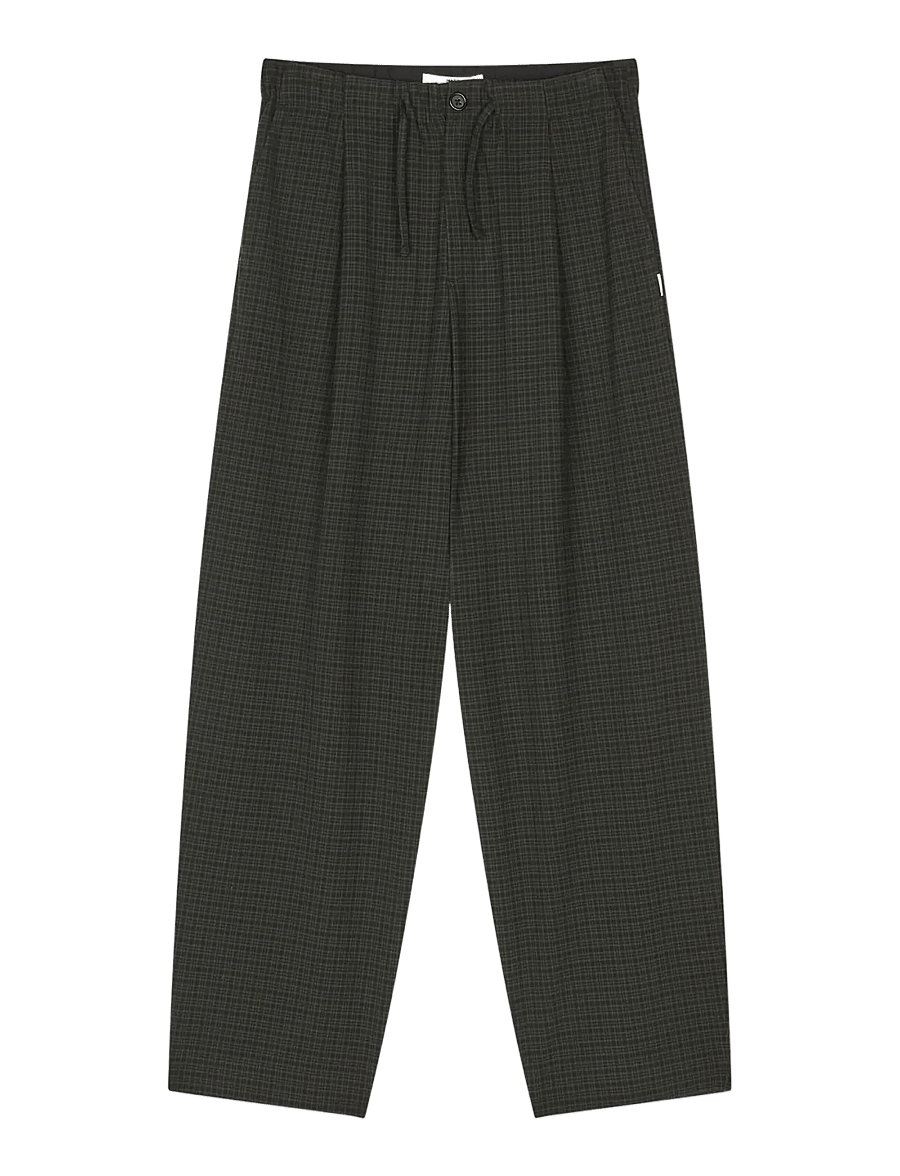 Mads Nørgaard - Chuck Marie Pants - vida byxor - tarmac check - 1
