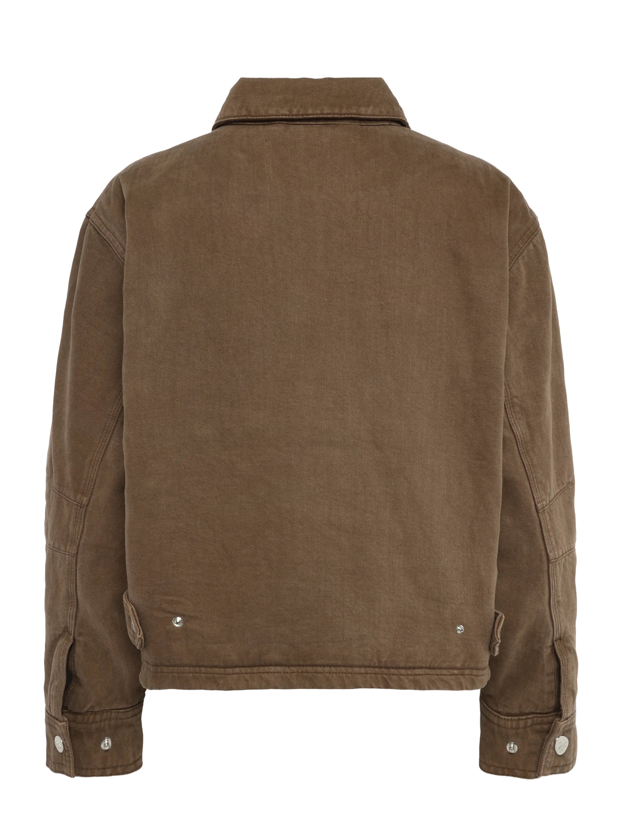 Mads Nørgaard - Soil Denim Solveig Jacket - cocoa - 2