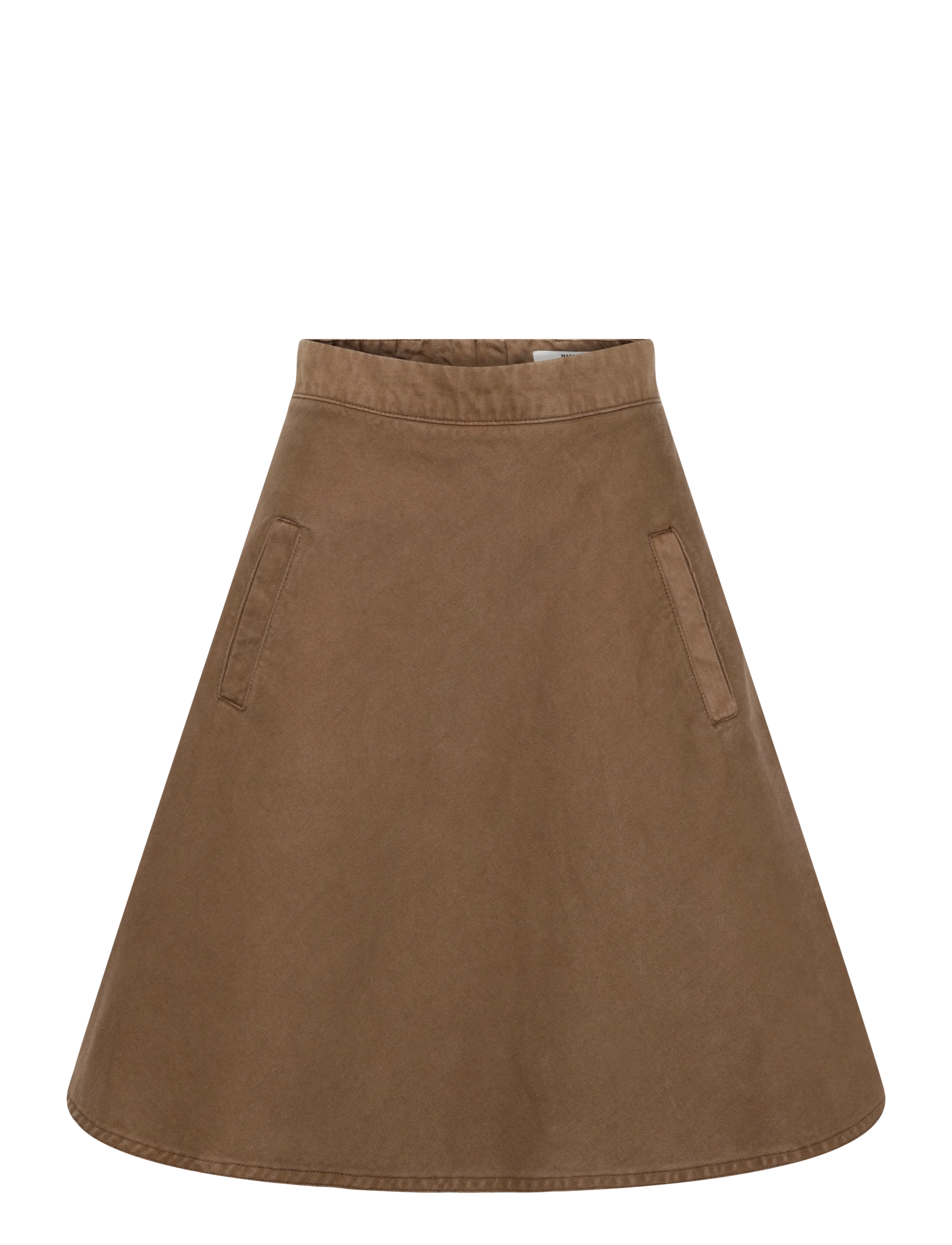 Mads Nørgaard Soil Denim Stelly Skirt - Festliche Frauenmode - COCOA / brown