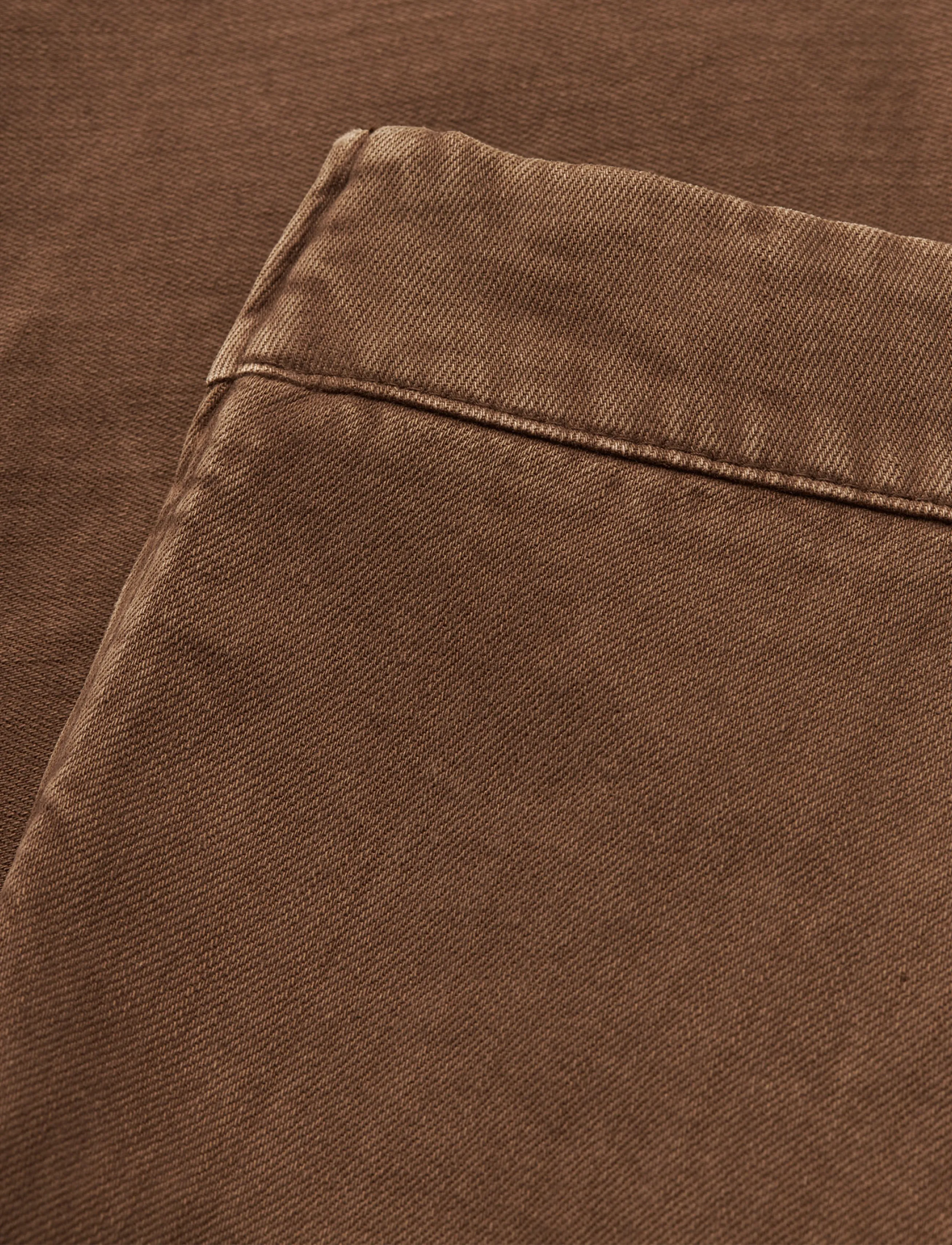 Mads Nørgaard - Soil Denim Stelly Skirt - cocoa - 3