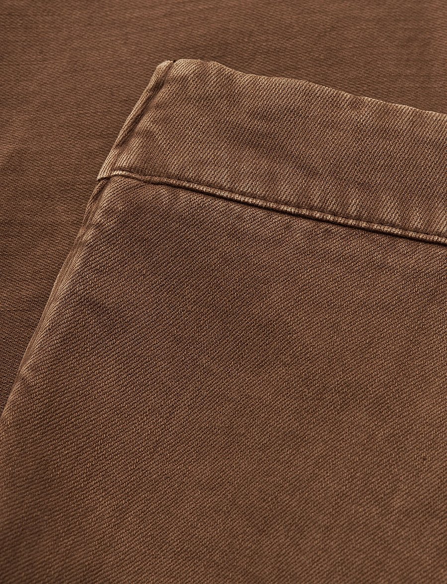 Mads Nørgaard - Soil Denim Stelly Skirt - jeansröcke - cocoa - 3