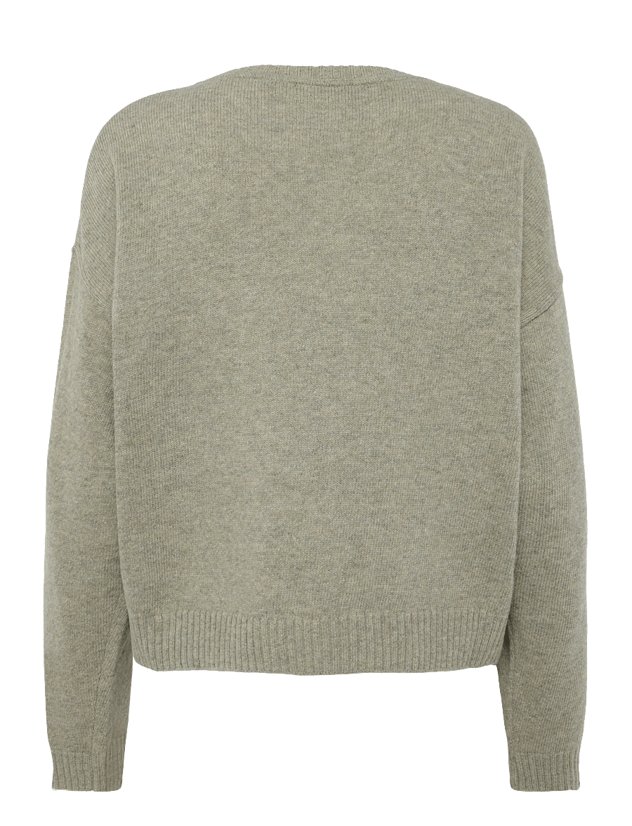 Mads Nørgaard - Yota Knit Tilona Sweater - kampsunid - silver sage/parisian night - 2